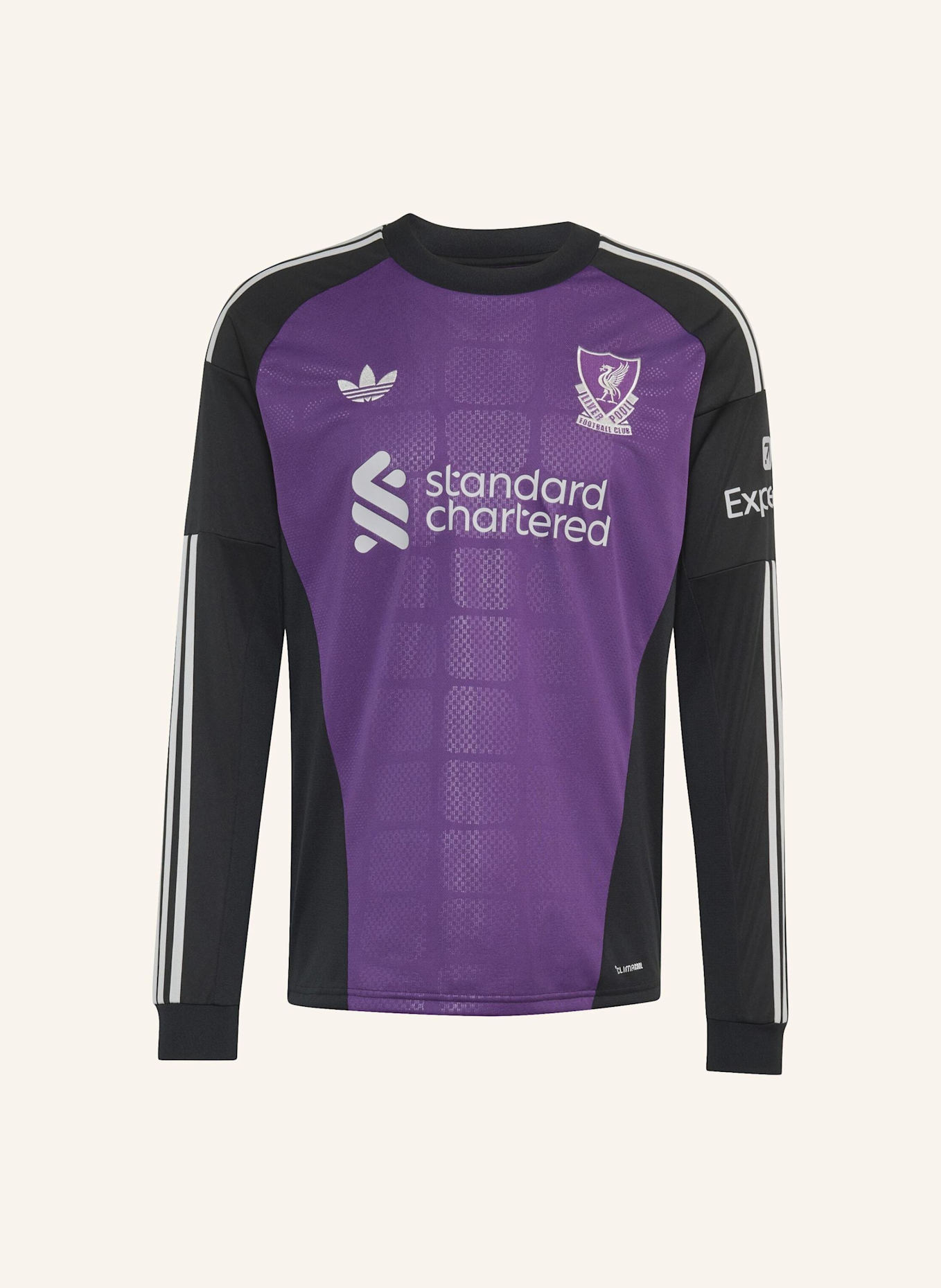 adidas LIVERPOOL FC 26/27 AUSWÄRTS-TORWARTTRIKOT: LILA/ SCHWARZ