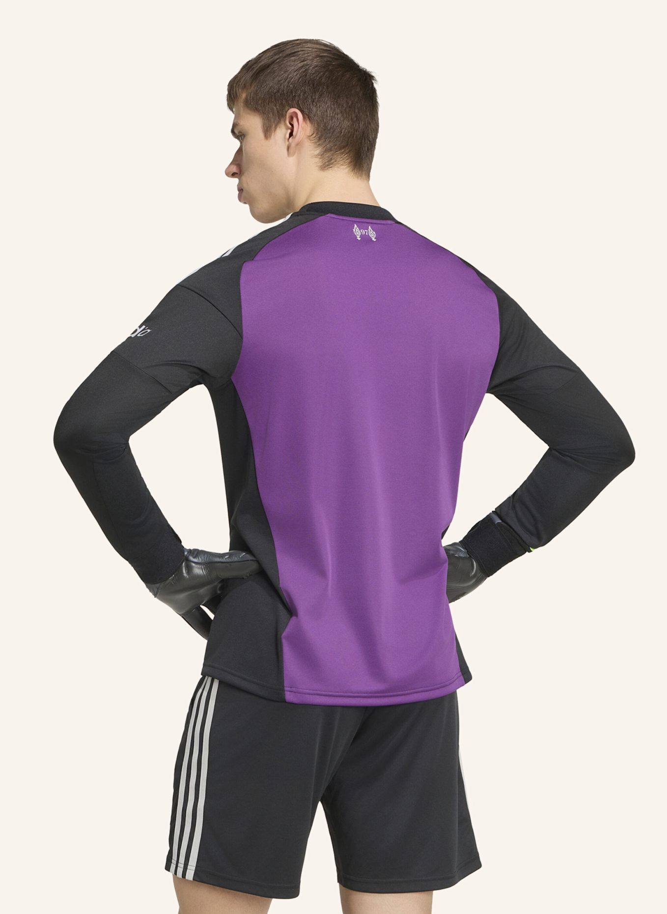adidas LIVERPOOL FC 26/27 AUSWÄRTS-TORWARTTRIKOT: LILA/ SCHWARZ