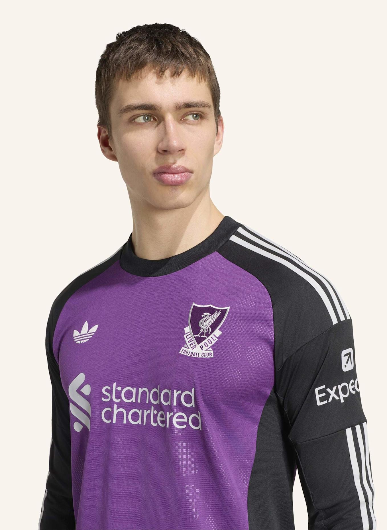 adidas LIVERPOOL FC 26/27 AUSWÄRTS-TORWARTTRIKOT: LILA/ SCHWARZ