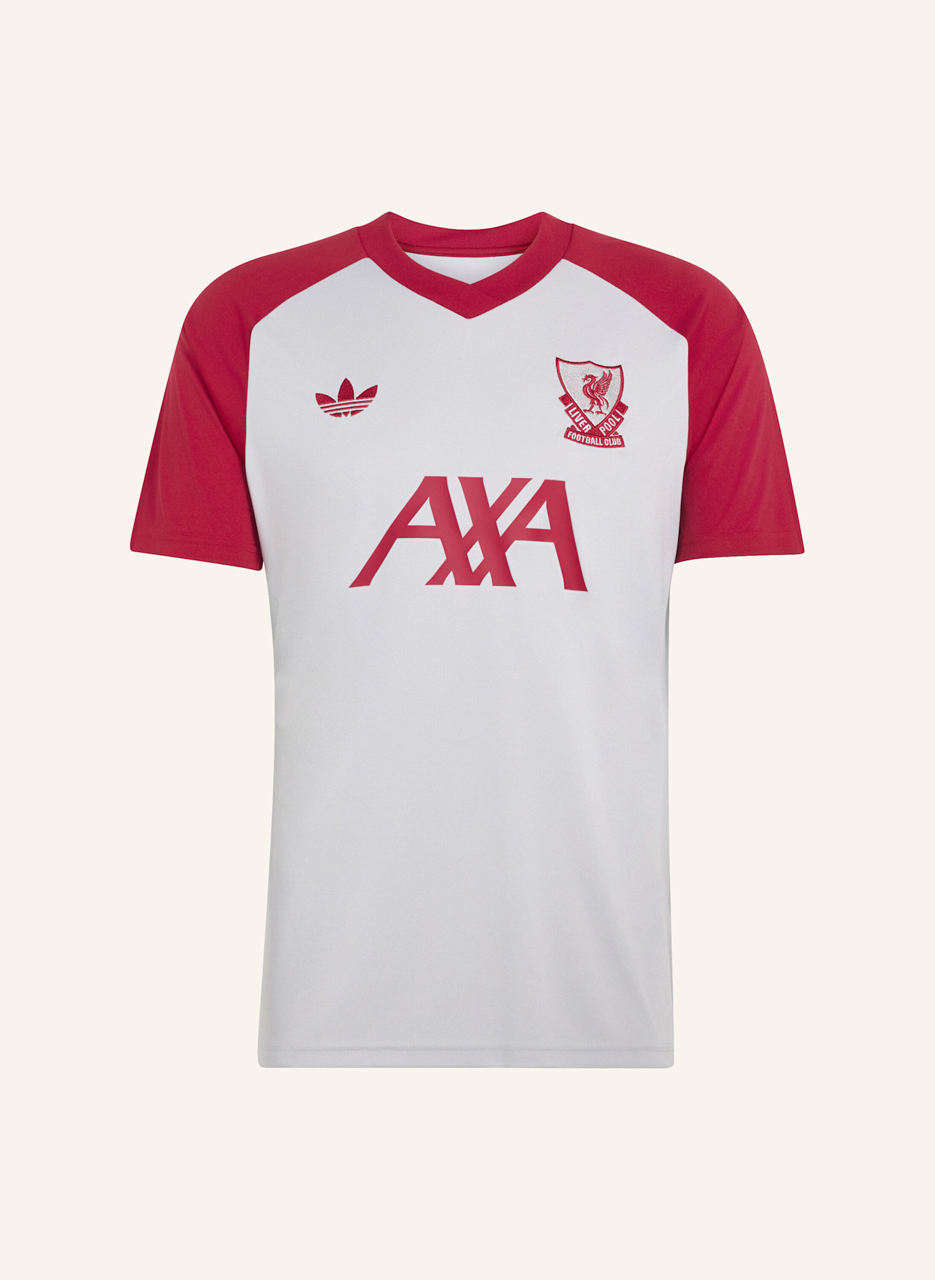 adidas FC LIVERPOOL 26/27 PRE-MATCH SHIRT: GRAU