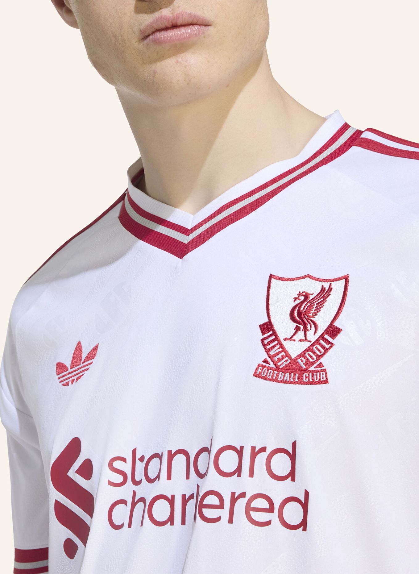 adidas FC LIVERPOOL 26/27 AUSWÄRTSTRIKOT: WEISS