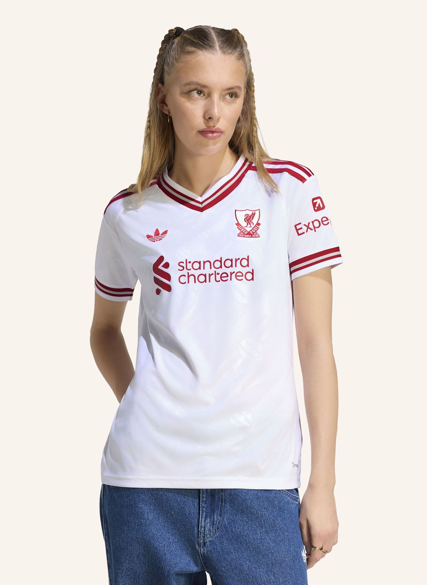 adidas FC LIVERPOOL 26/27 AUSWÄRTSTRIKOT: WEISS
