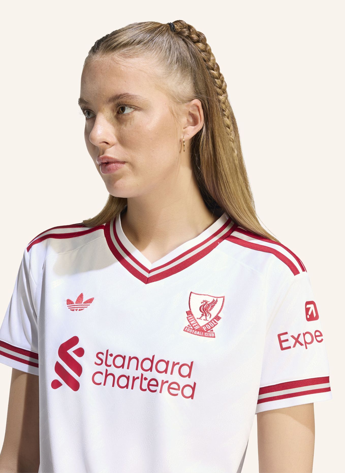 adidas FC LIVERPOOL 26/27 AUSWÄRTSTRIKOT: WEISS