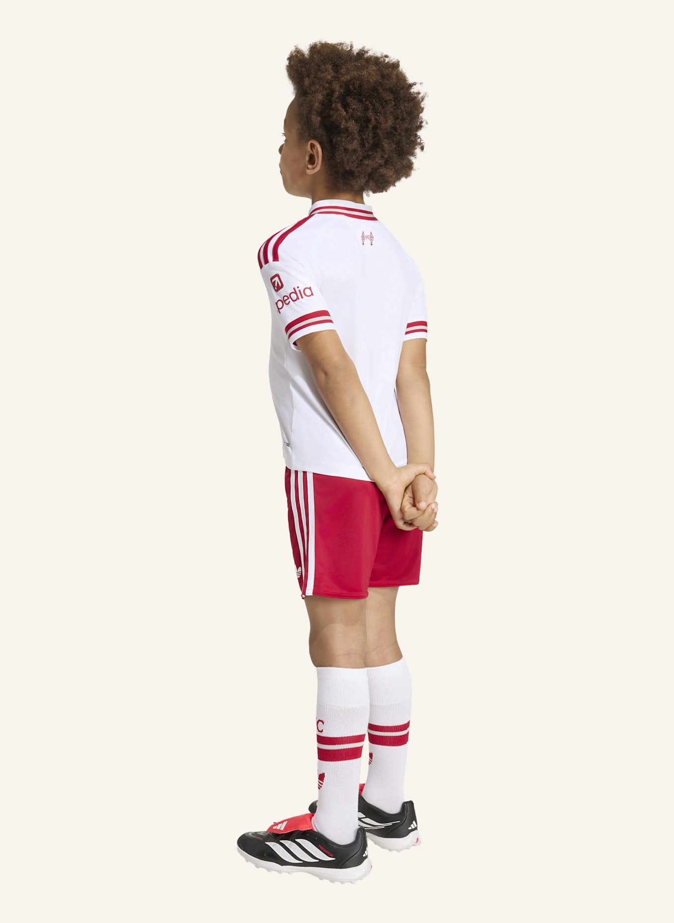 adidas FC LIVERPOOL 26/27 KIDS AUSWÄRTSAUSRÜSTUNG: WEISS