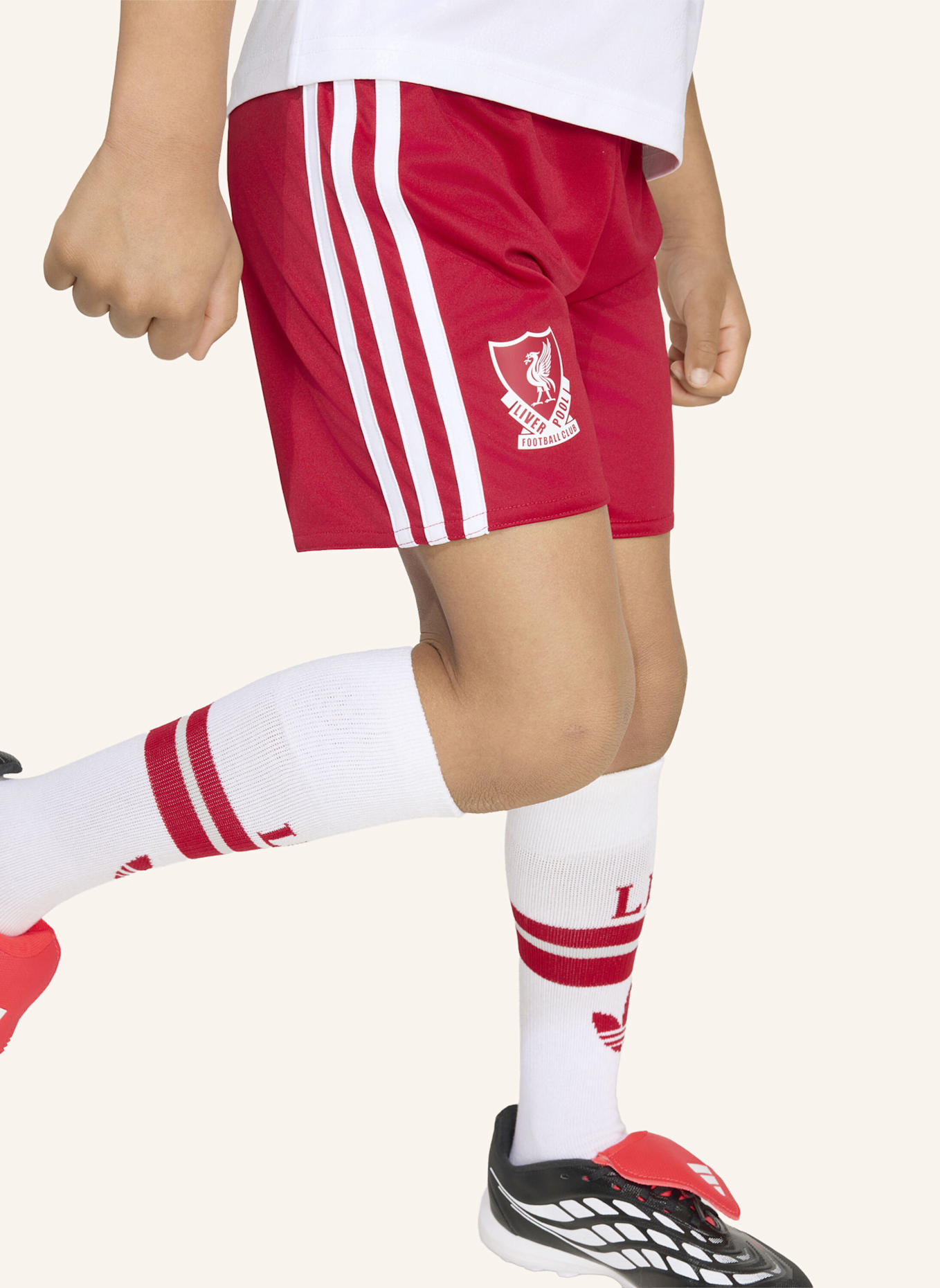 adidas FC LIVERPOOL 26/27 KIDS AUSWÄRTSAUSRÜSTUNG: WEISS