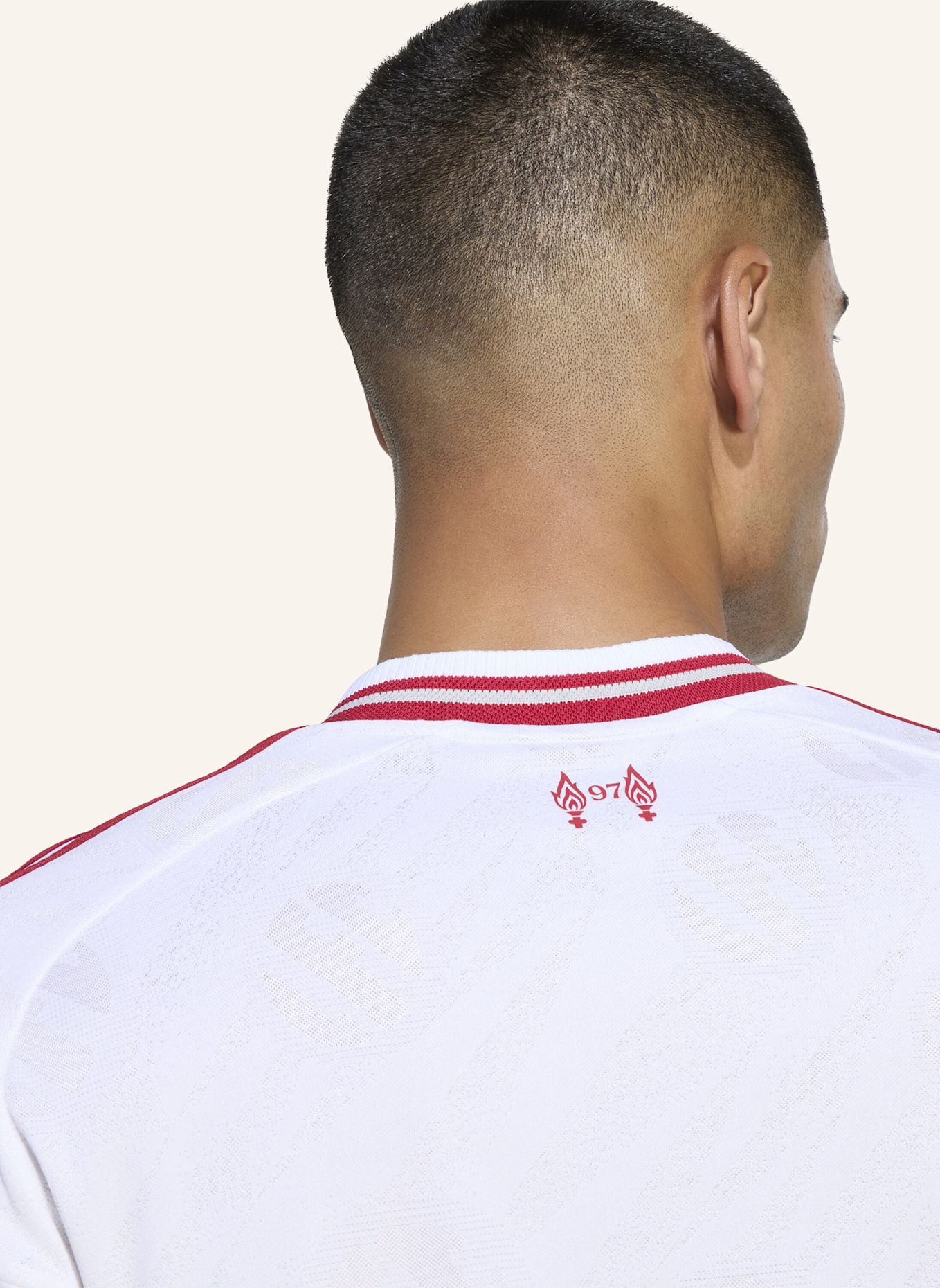 adidas FC LIVERPOOL 26/27 AUTHENTIC AUSWÄRTSTRIKOT, LANGÄRMELIG: WEISS