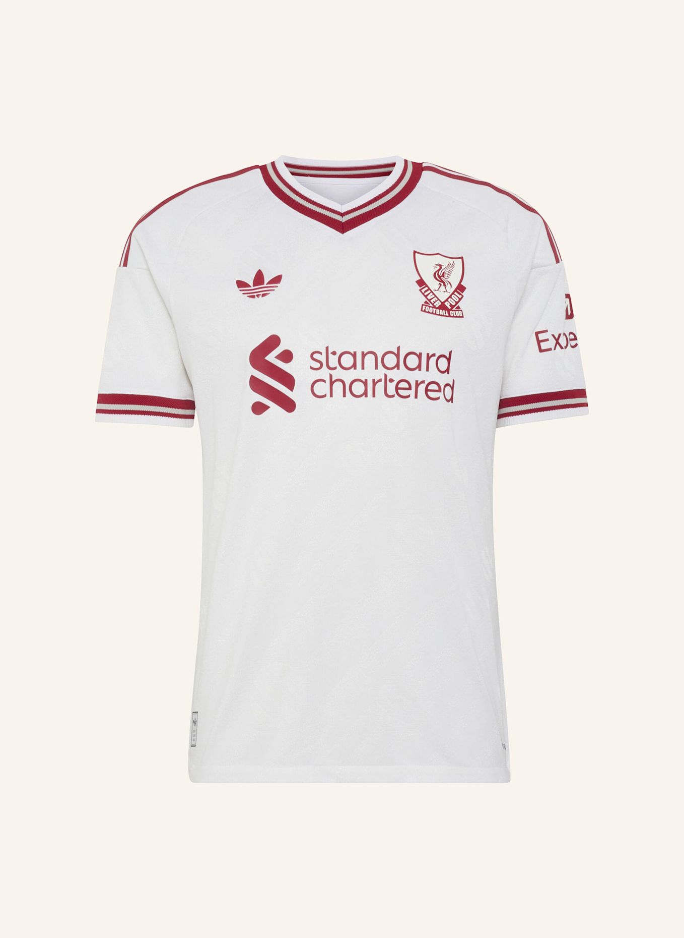 adidas LIVERPOOL FC 26/27 AUTHENTIC AUSWÄRTSTRIKOT: WEISS