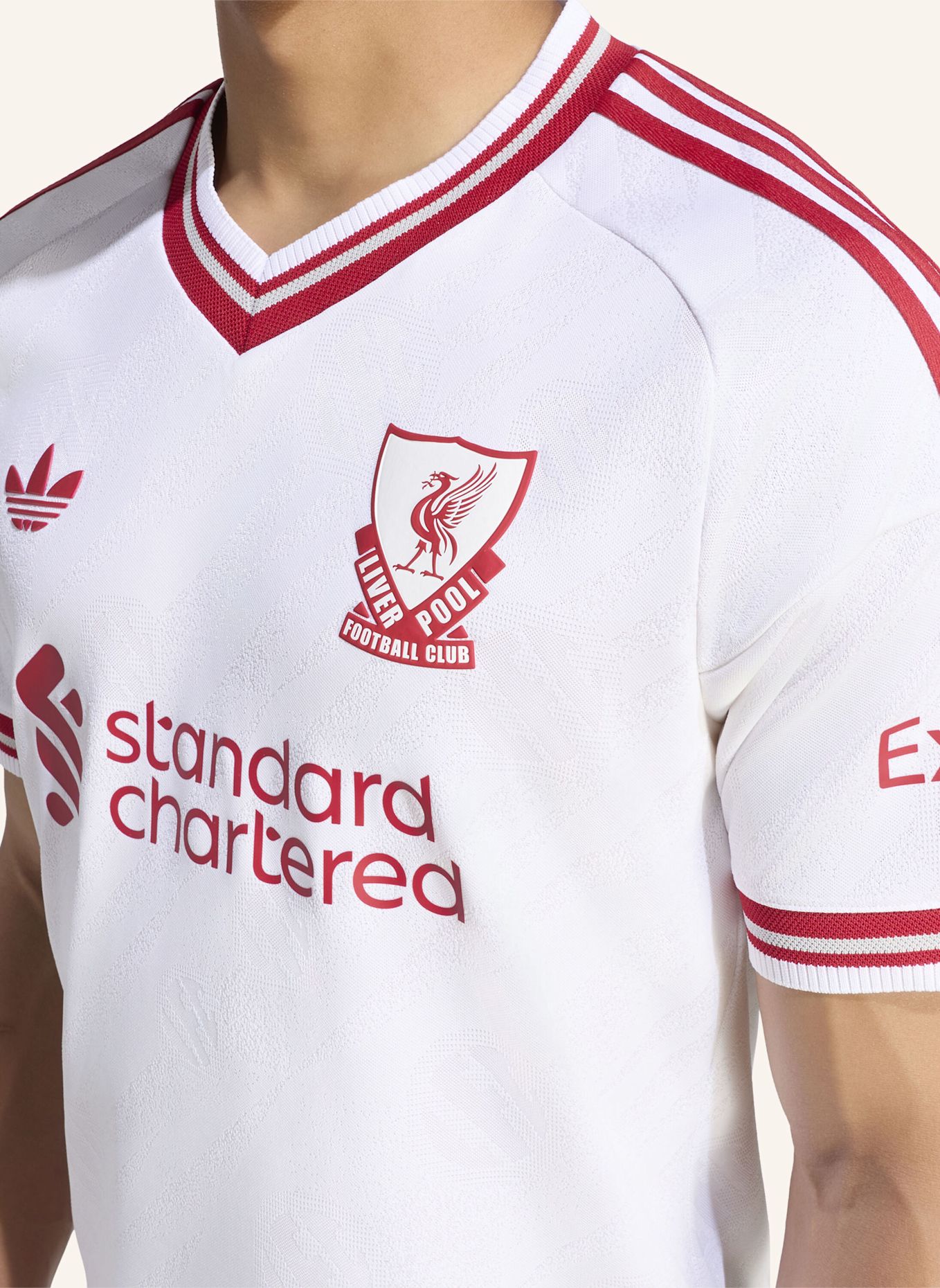 adidas LIVERPOOL FC 26/27 AUTHENTIC AUSWÄRTSTRIKOT: WEISS