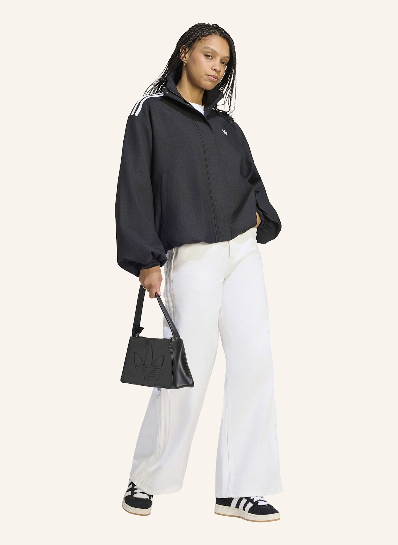 adidas Originals Blouson CHECK TT: SCHWARZ