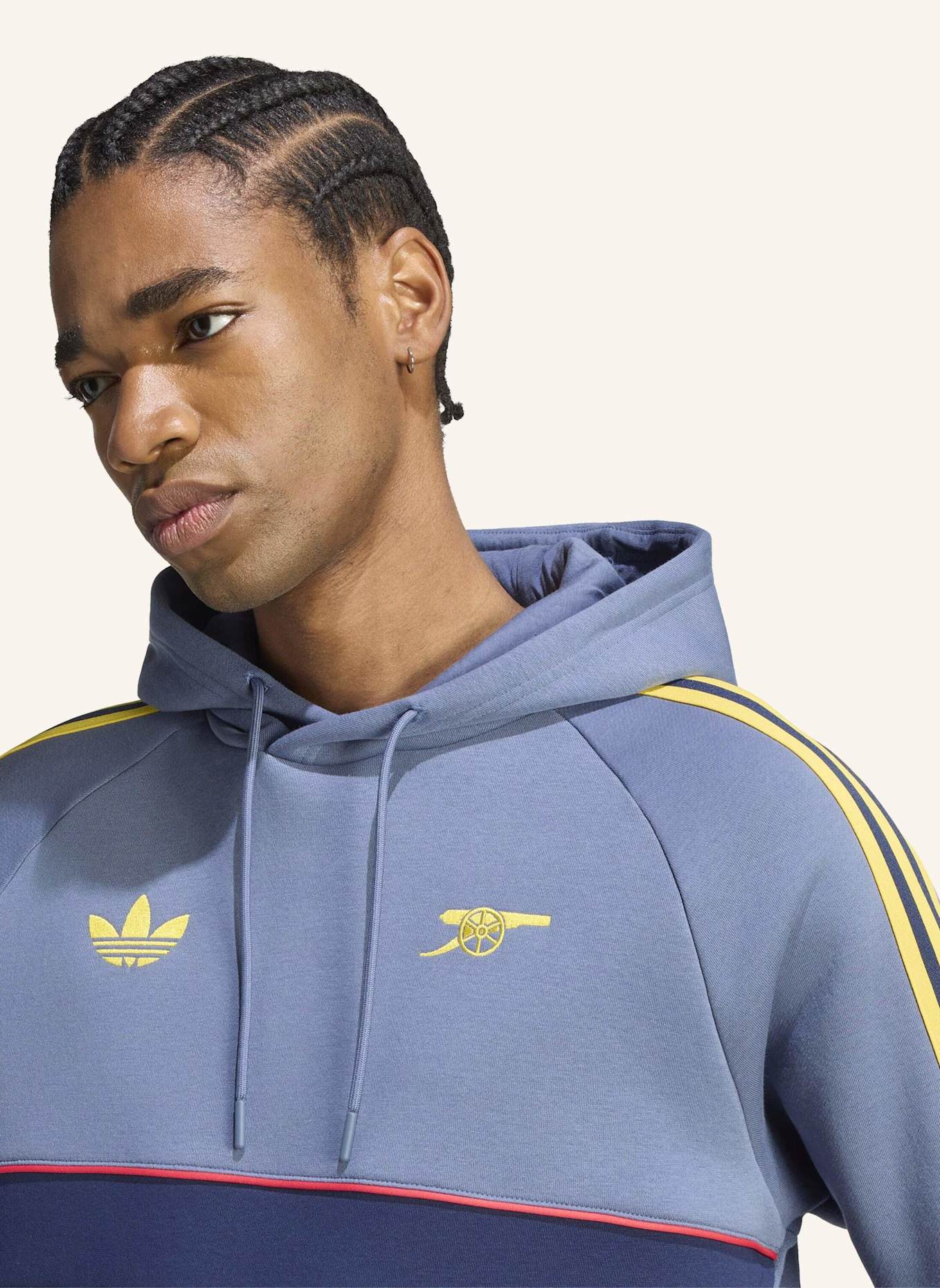 adidas ARSENAL FC OG HOODIE: BLAU