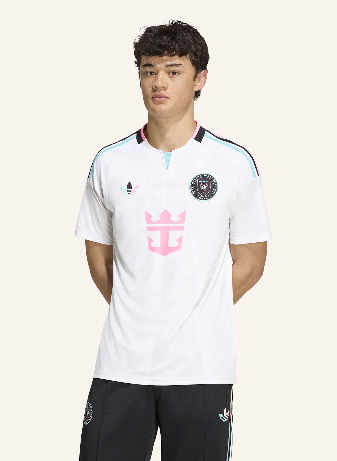 adidas INTER MIAMI CF 2026 AUSWEICHTRIKOT MESSI: WEISS