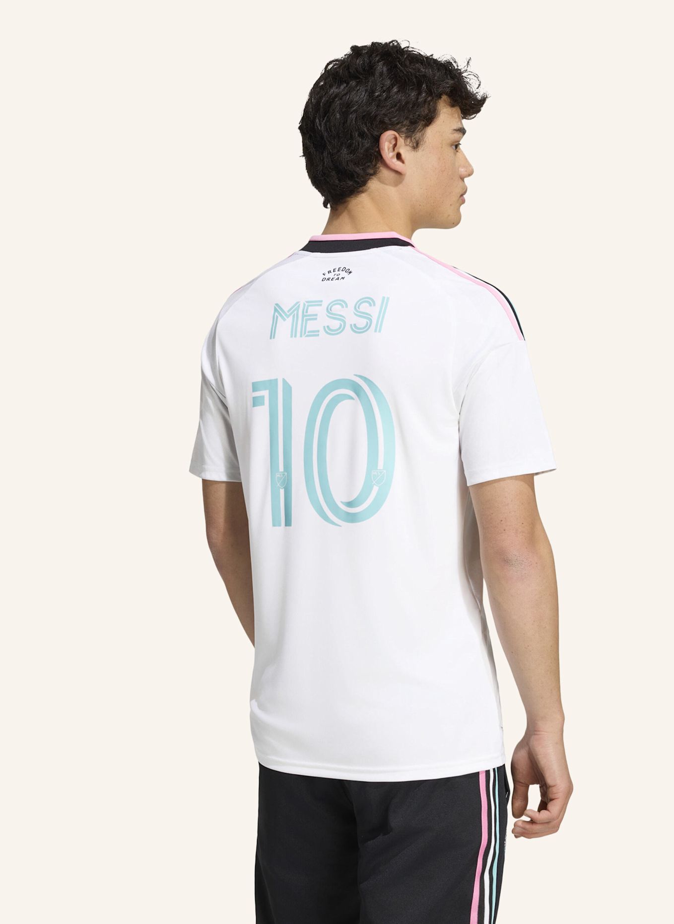 adidas INTER MIAMI CF 2026 AUSWEICHTRIKOT MESSI: WEISS