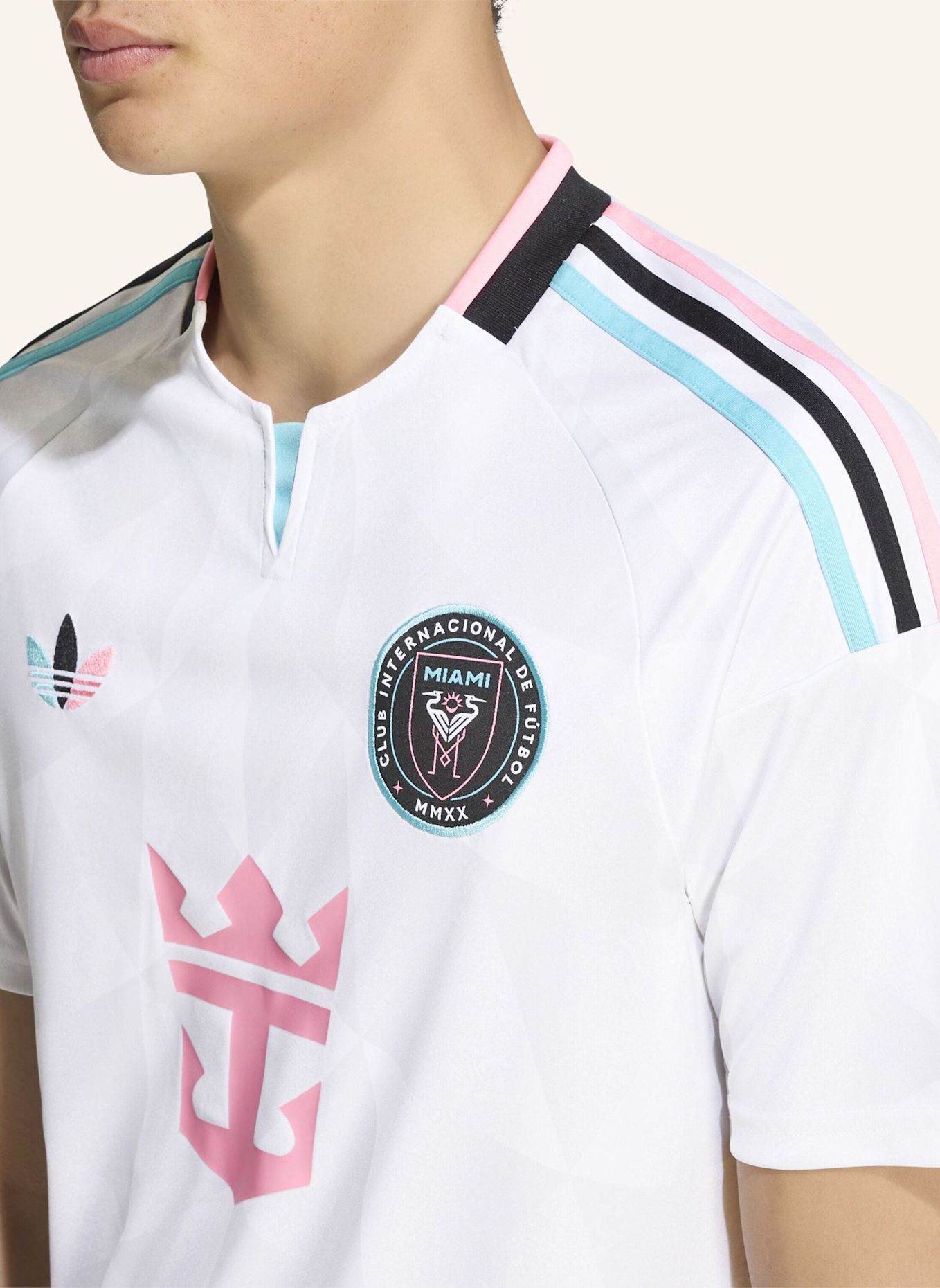 adidas INTER MIAMI CF 2026 AUSWEICHTRIKOT MESSI: WEISS