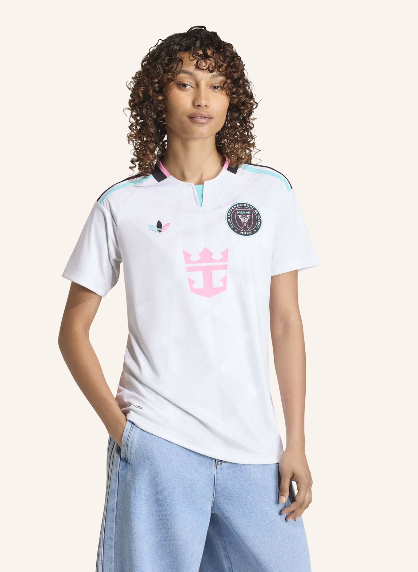 adidas INTER MIAMI CF 2026 AUSWEICHTRIKOT MESSI: WEISS