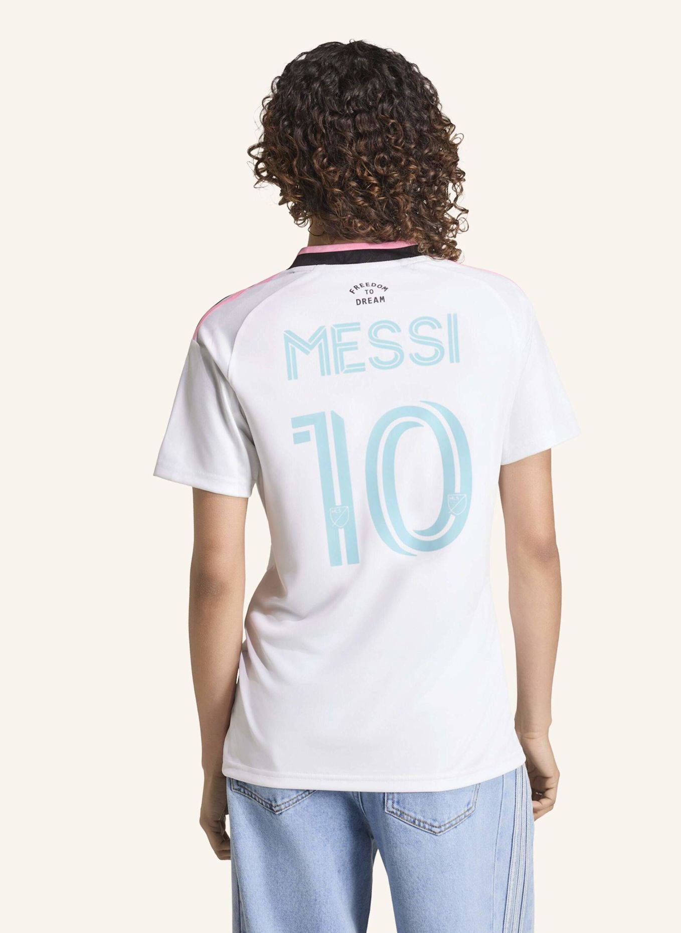 adidas INTER MIAMI CF 2026 AUSWEICHTRIKOT MESSI: WEISS