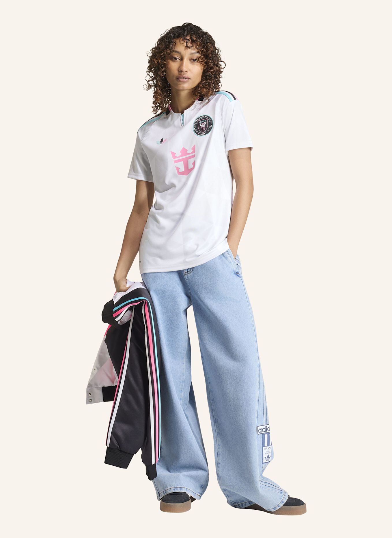 adidas INTER MIAMI CF 2026 AUSWEICHTRIKOT MESSI: WEISS