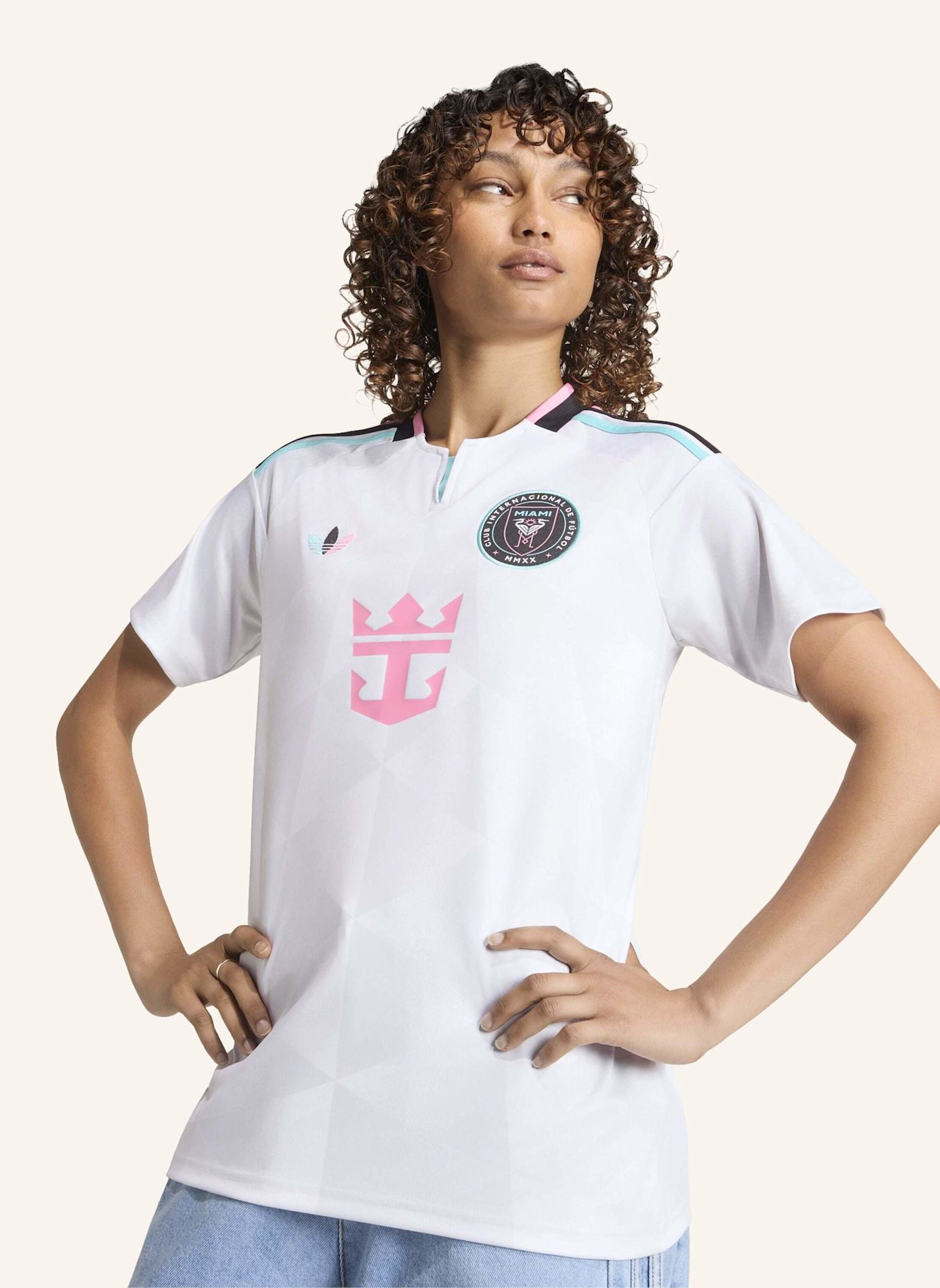 adidas INTER MIAMI CF 2026 AUSWEICHTRIKOT MESSI: WEISS