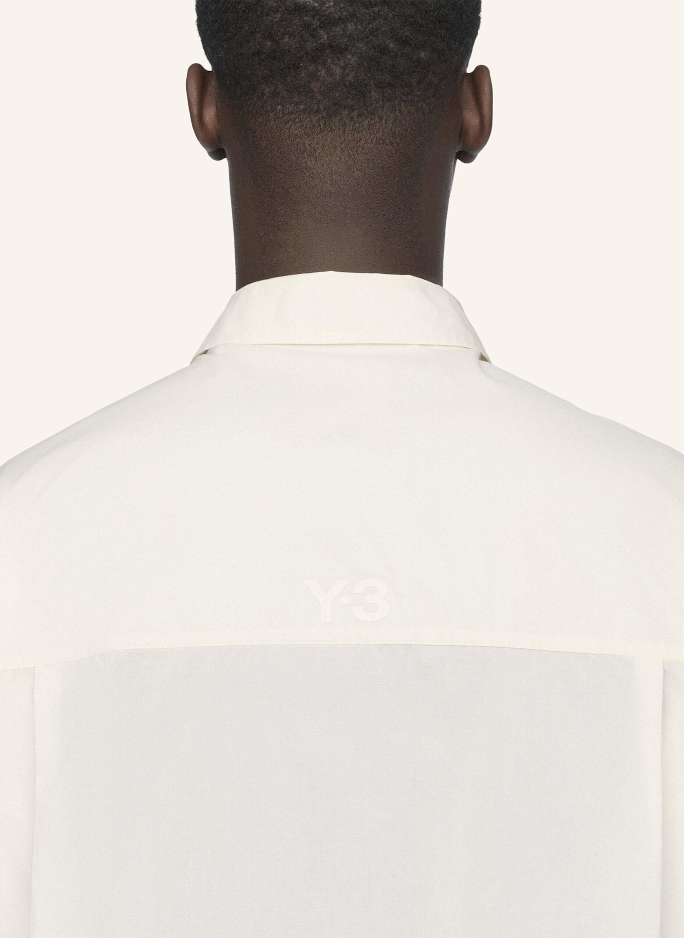 Y-3 Y-3 ADAPTIVE BAUMWOLLHEMD: WEISS