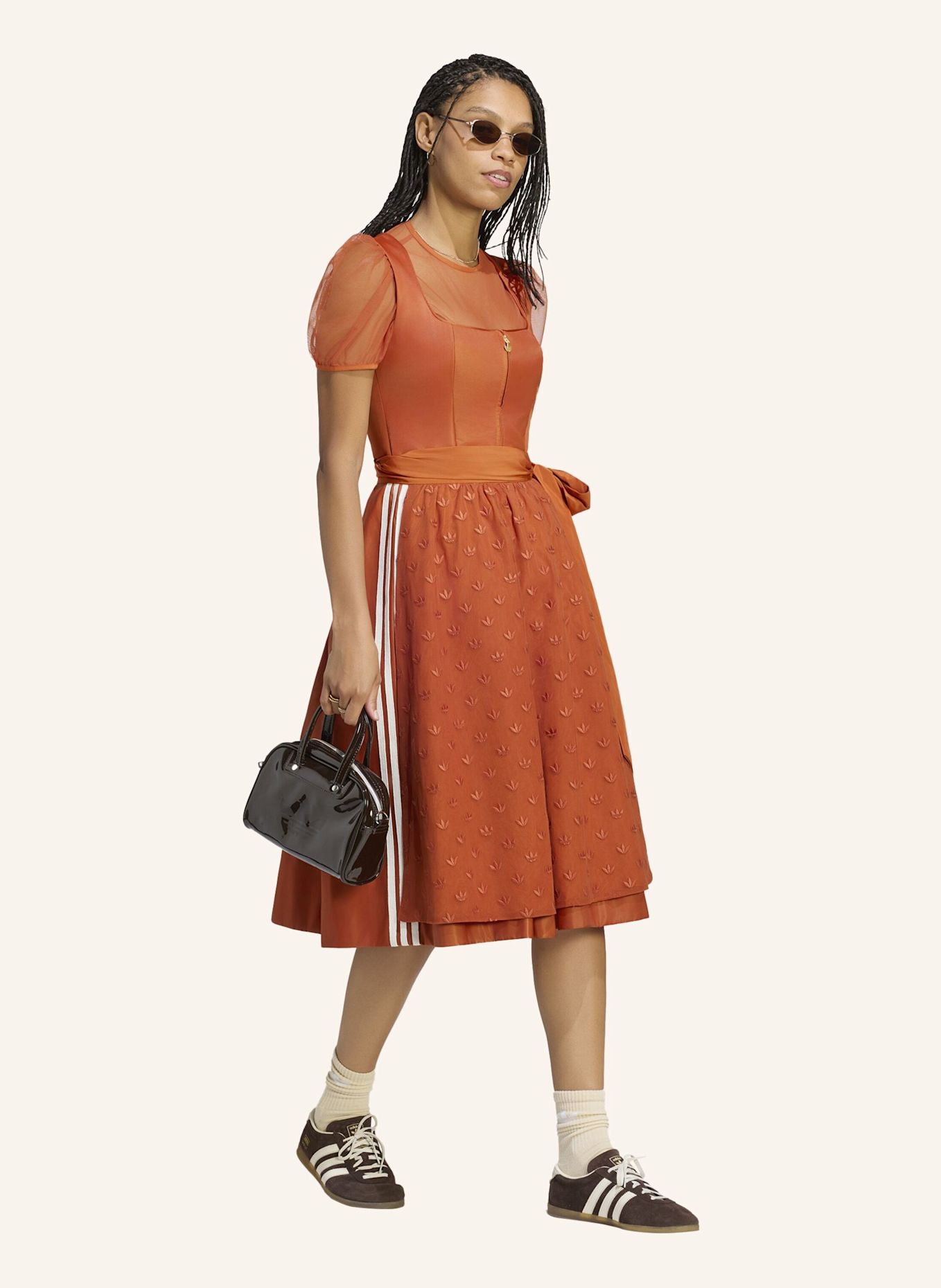 adidas Originals ADIDAS ORIGINALS DIRNDL KLEID: ROT