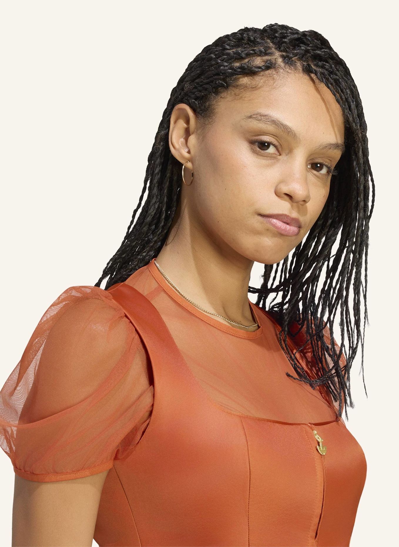 adidas Originals ADIDAS ORIGINALS DIRNDL KLEID: ROT