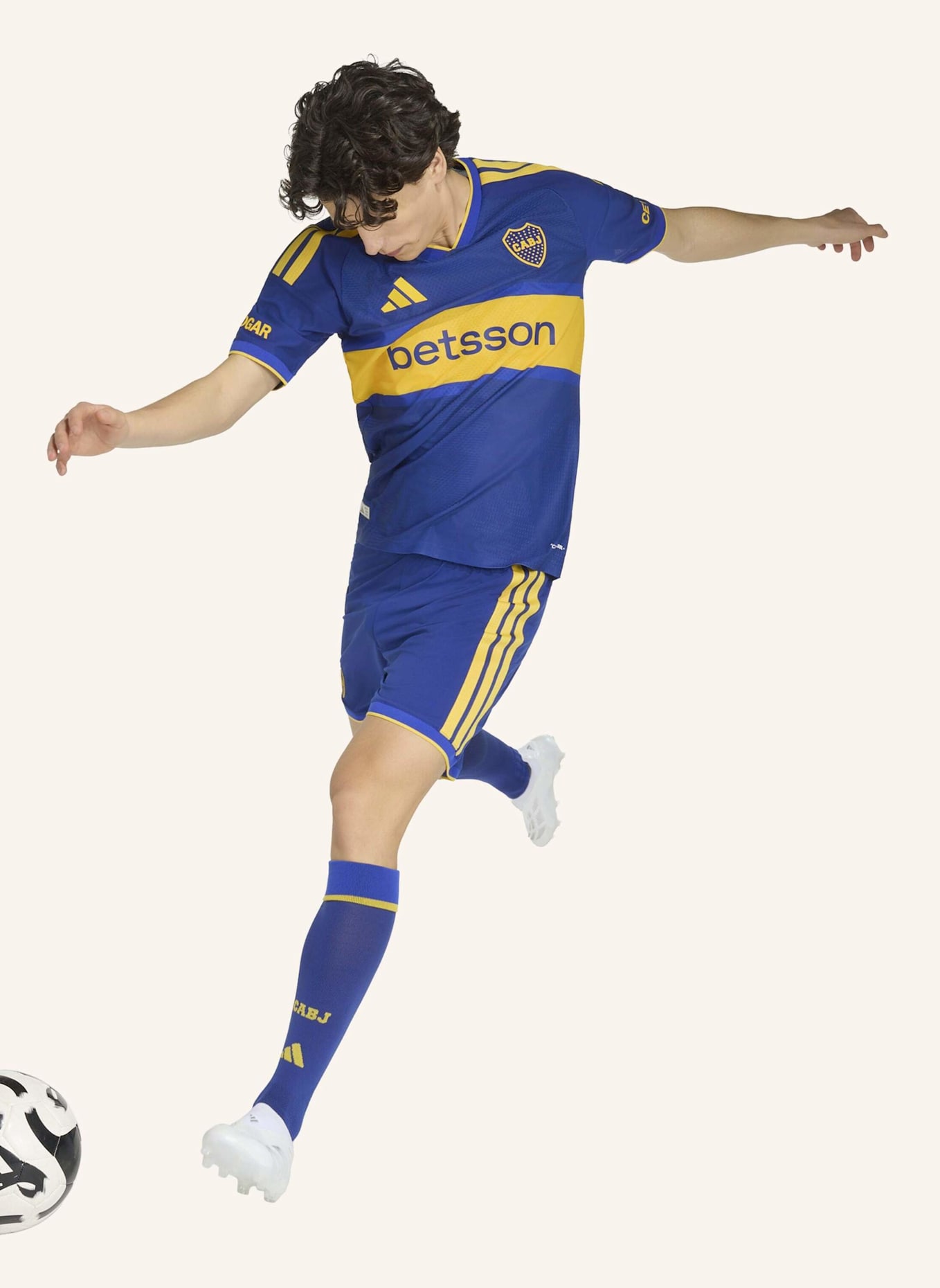 adidas BOCA JUNIORS 26/27 AUTHENTIC HEIMTRIKOT: BLAU/ GOLD