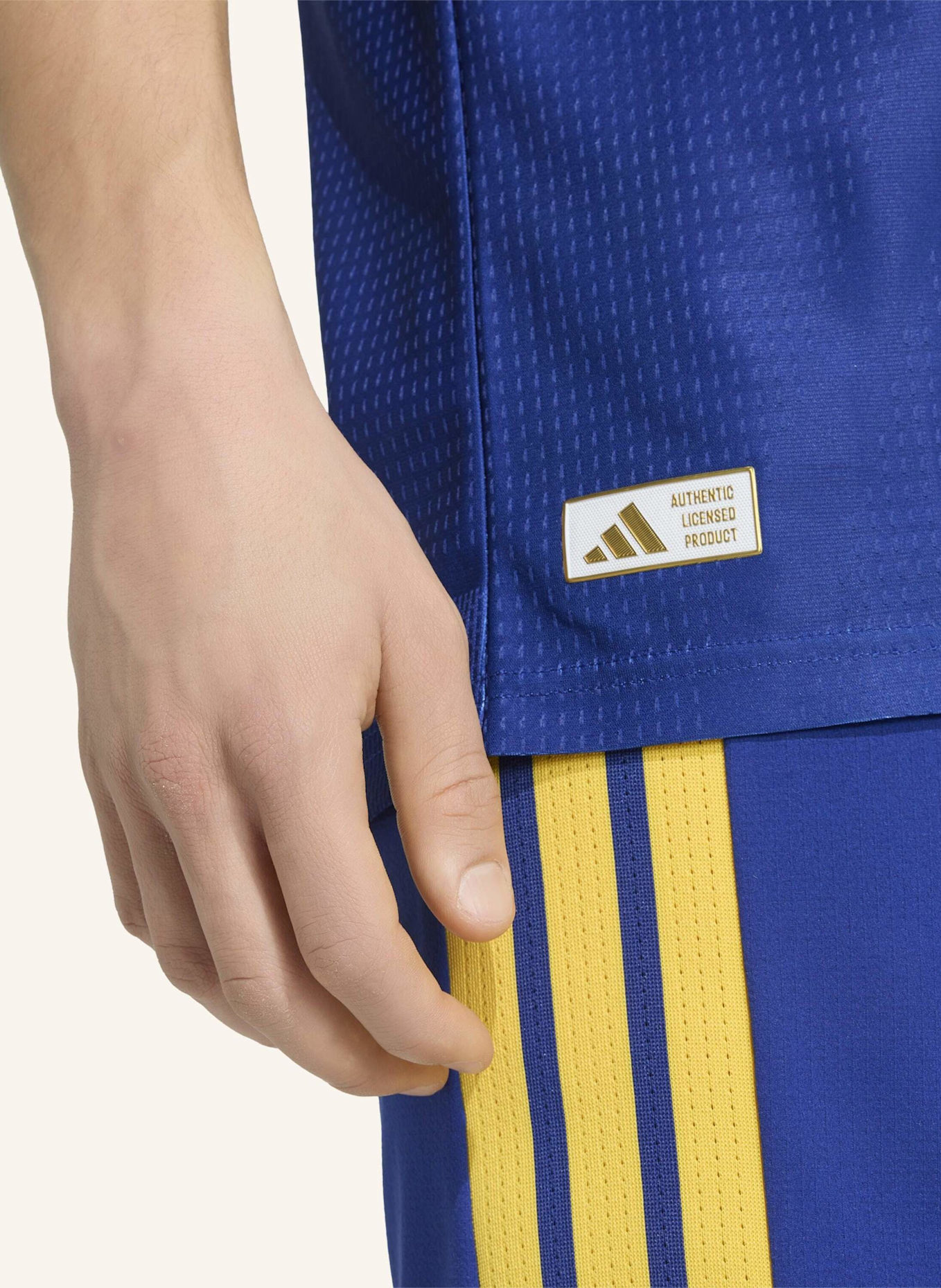 adidas BOCA JUNIORS 26/27 AUTHENTIC HEIMTRIKOT: BLAU/ GOLD