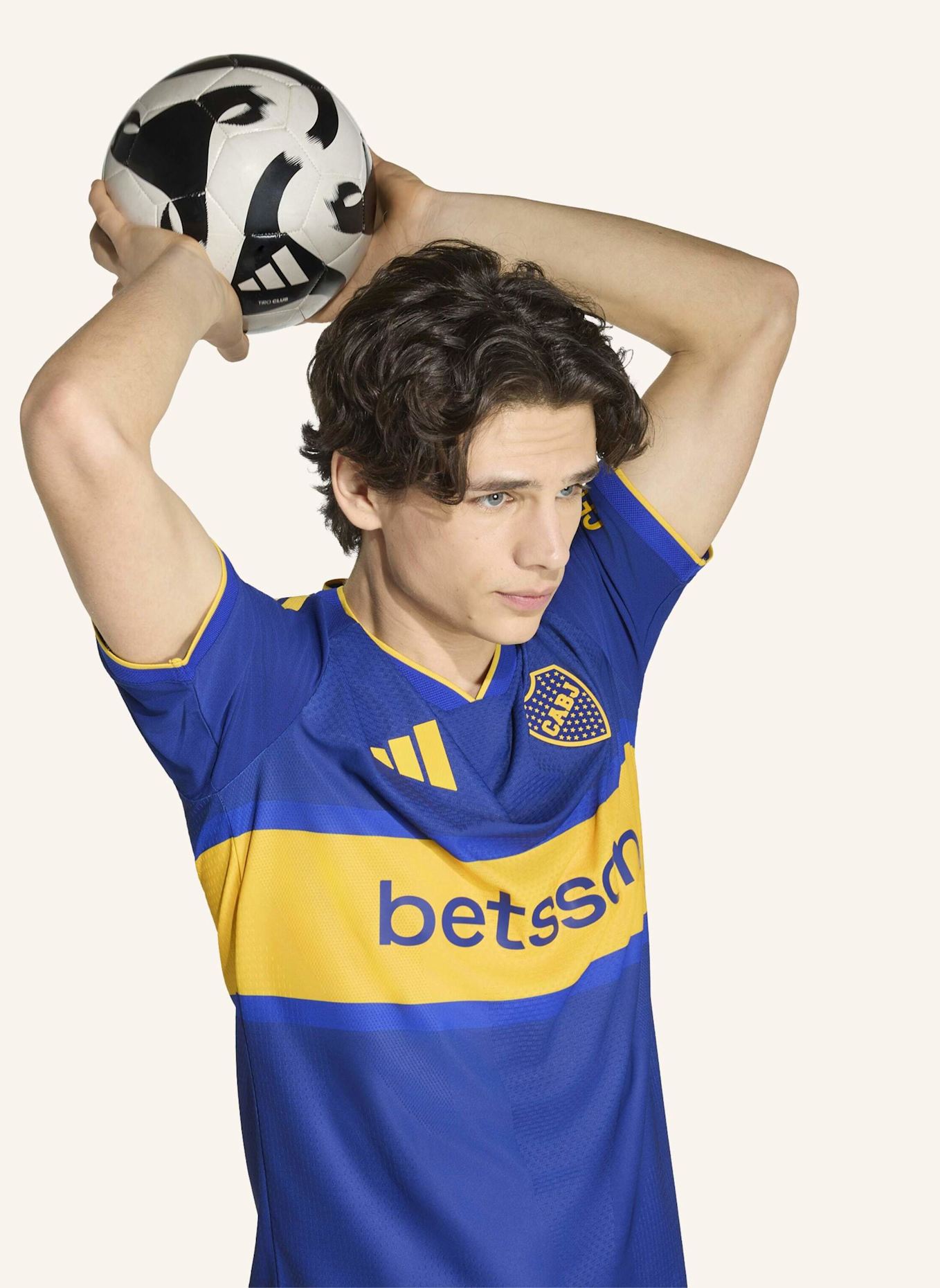 adidas BOCA JUNIORS 26/27 AUTHENTIC HEIMTRIKOT: BLAU/ GOLD