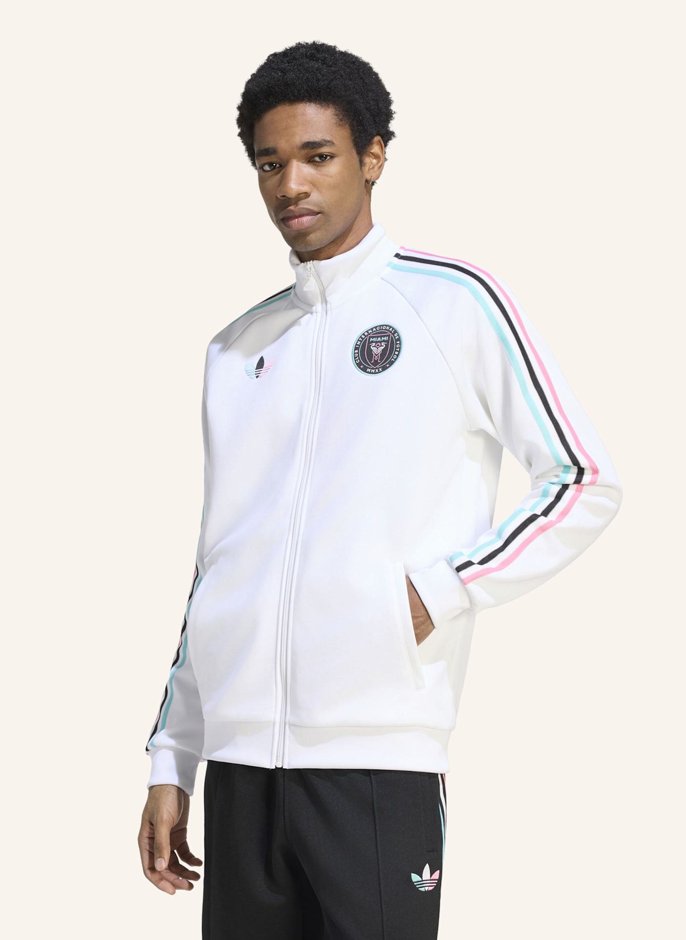 adidas INTER MIAMI ORIGINALS JACKE: WEISS