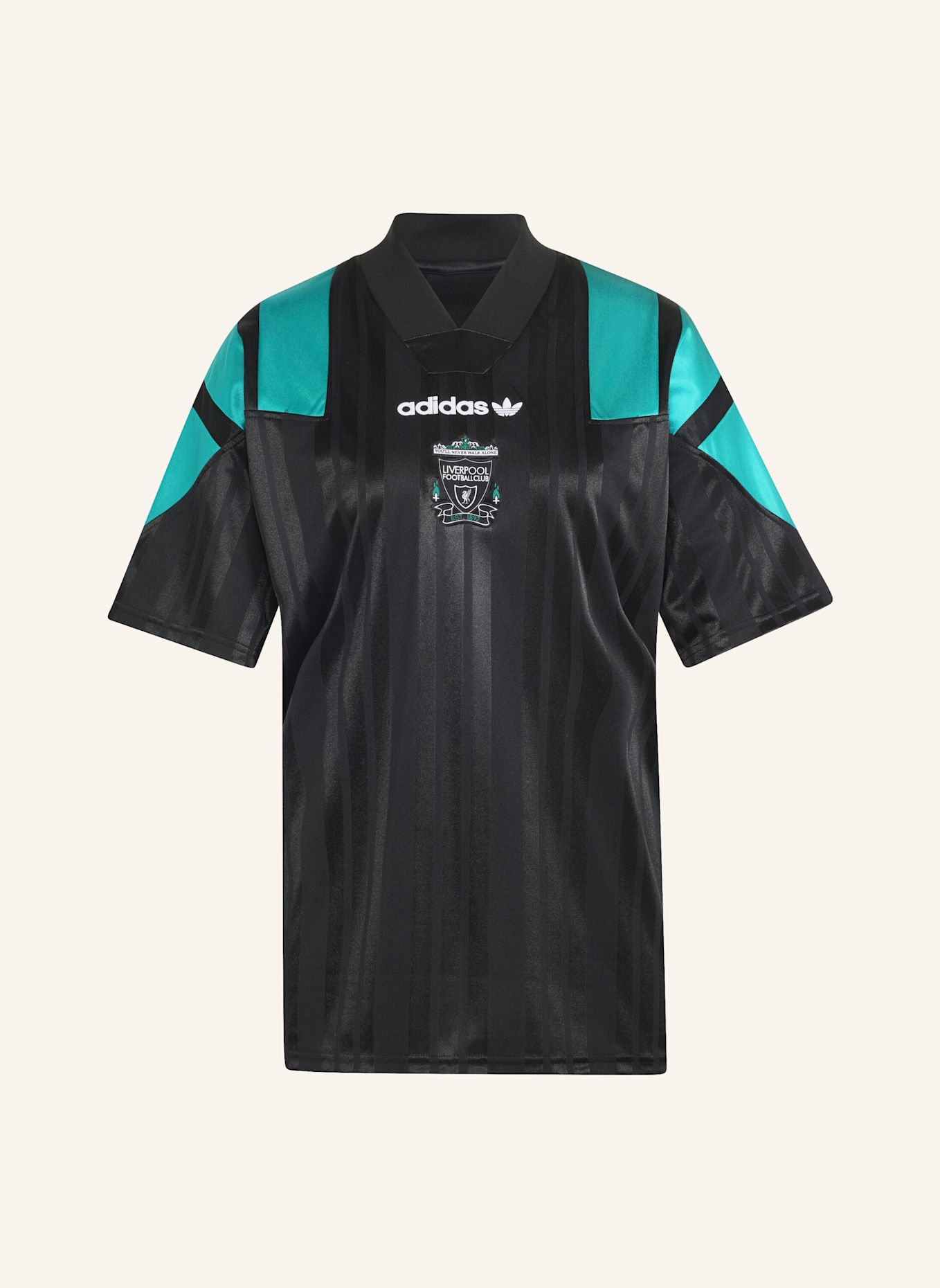 adidas LIVERPOOL FC EQT TRIKOT: SCHWARZ / GRÜN