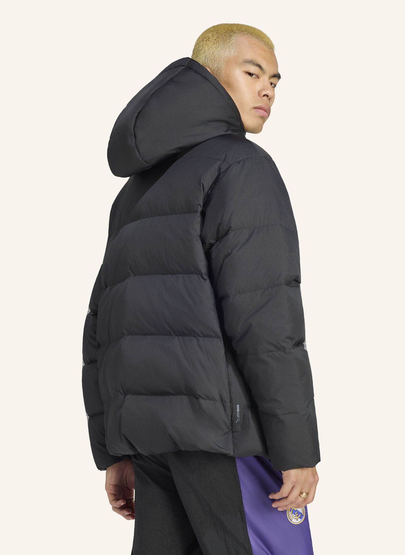 adidas REAL MADRID EQT DAUNENJACKE: SCHWARZ