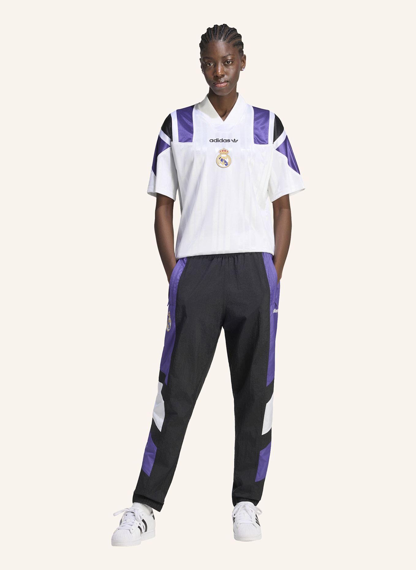 adidas REAL MADRID EQT TRIKOT: WEISS