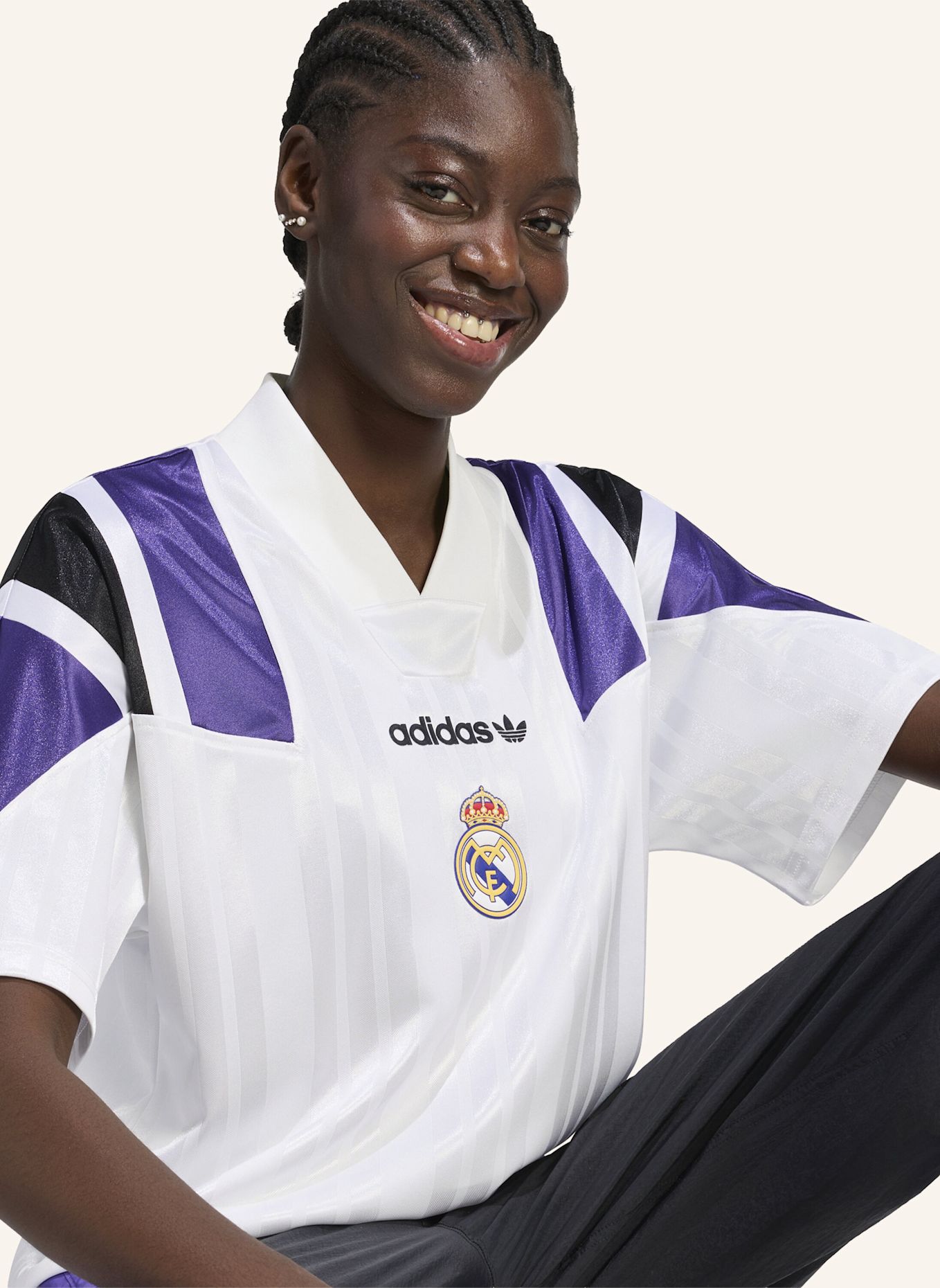 adidas REAL MADRID EQT TRIKOT: WEISS