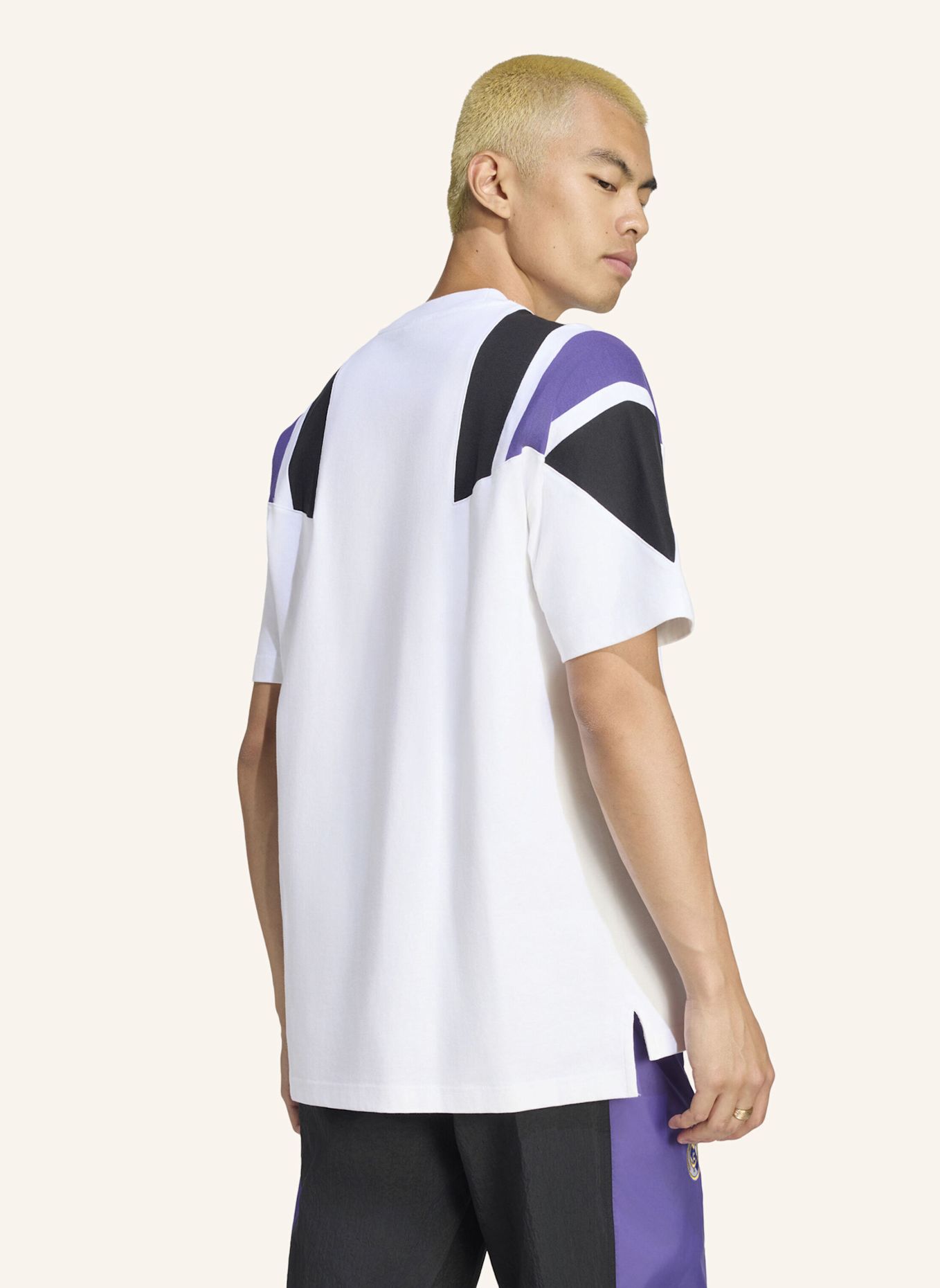adidas REAL MADRID EQT T-SHIRT: WEISS