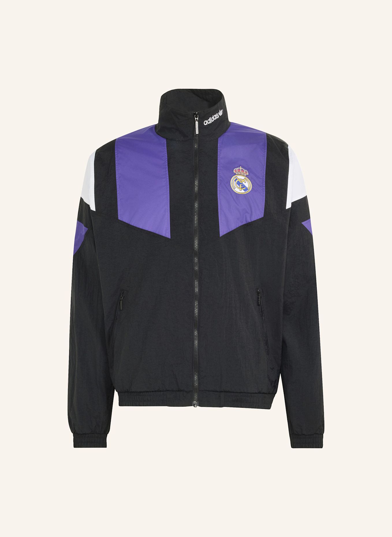 adidas REAL MADRID EQT TRAININGSJACKE: SCHWARZ