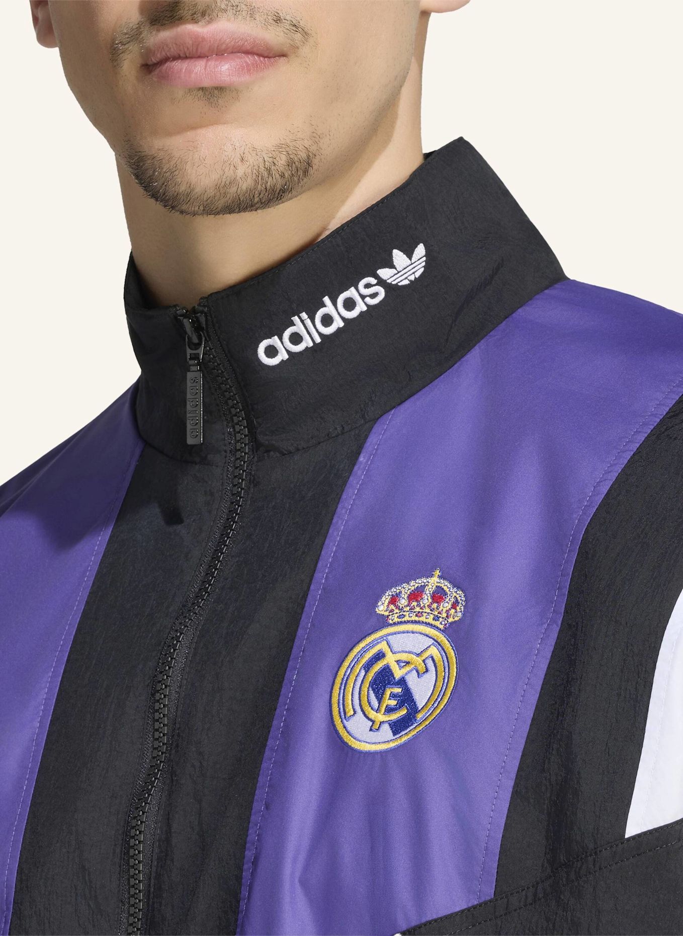 adidas REAL MADRID EQT TRAININGSJACKE: SCHWARZ
