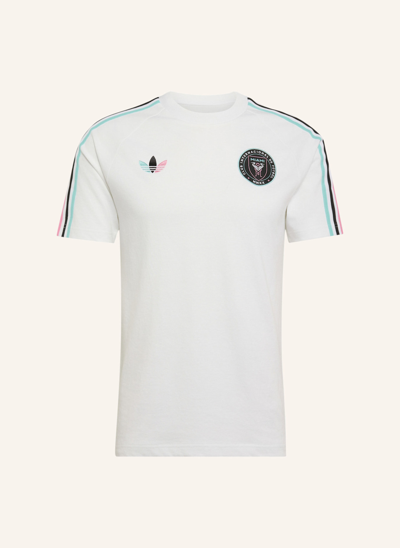 adidas INTER MIAMI ORIGINALS T-SHIRT: WEISS