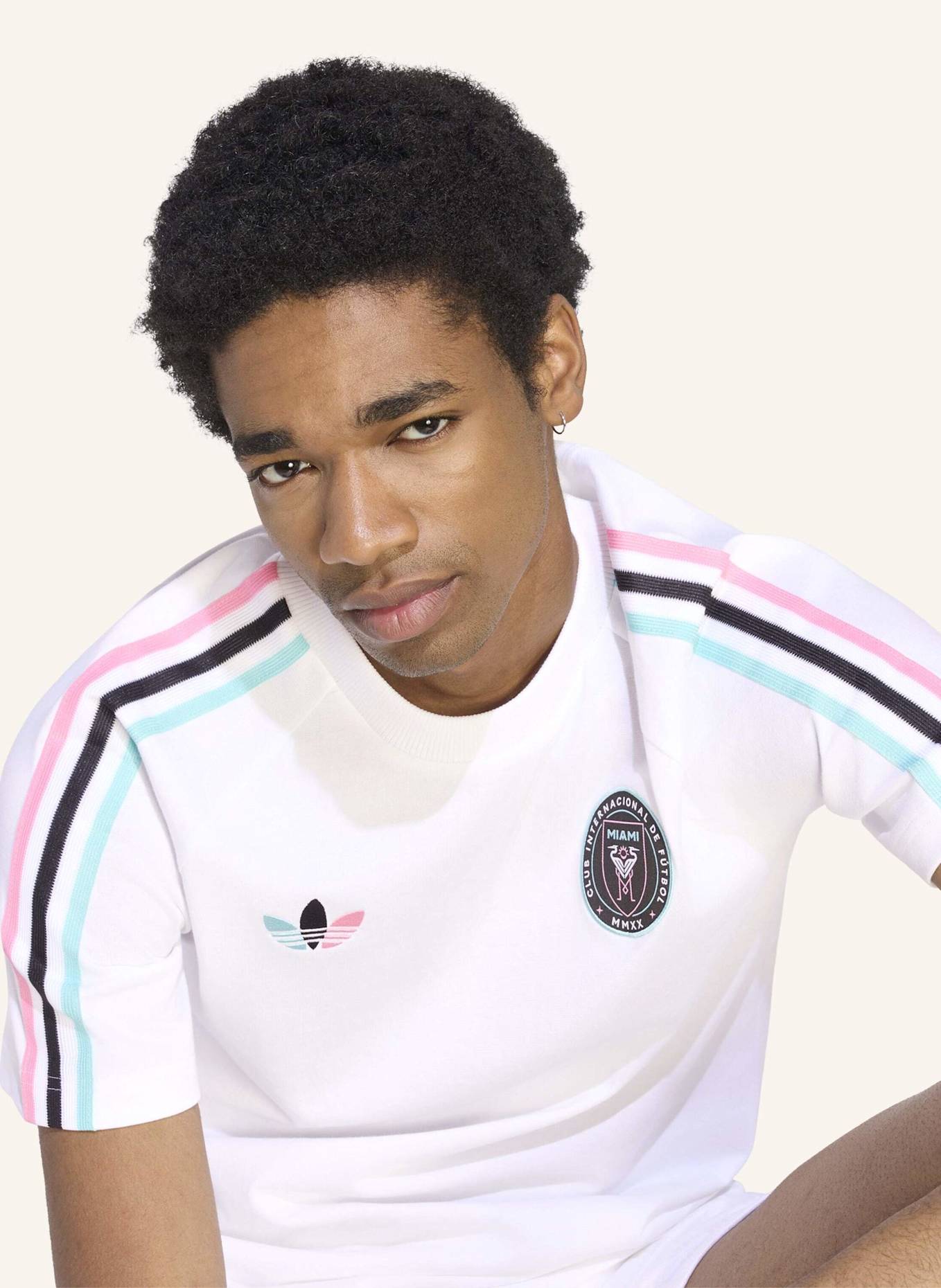 adidas INTER MIAMI ORIGINALS T-SHIRT: WEISS