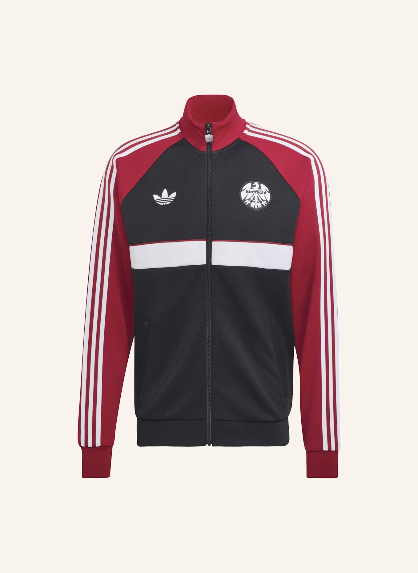 adidas EINTRACHT FRANKFURT FC ORIGINALS TRACK TOP: SCHWARZ