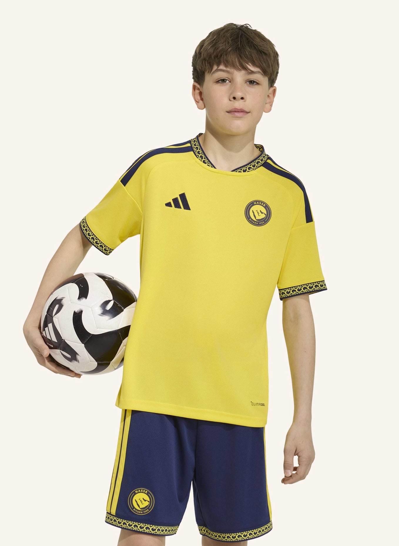 adidas AL-NASSR FC 26/27 KIDS HEIMTRIKOT N&N: GELB