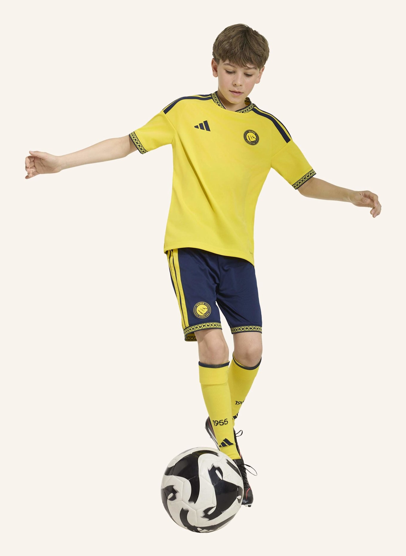 adidas AL-NASSR FC 26/27 KIDS HEIMTRIKOT N&N: GELB