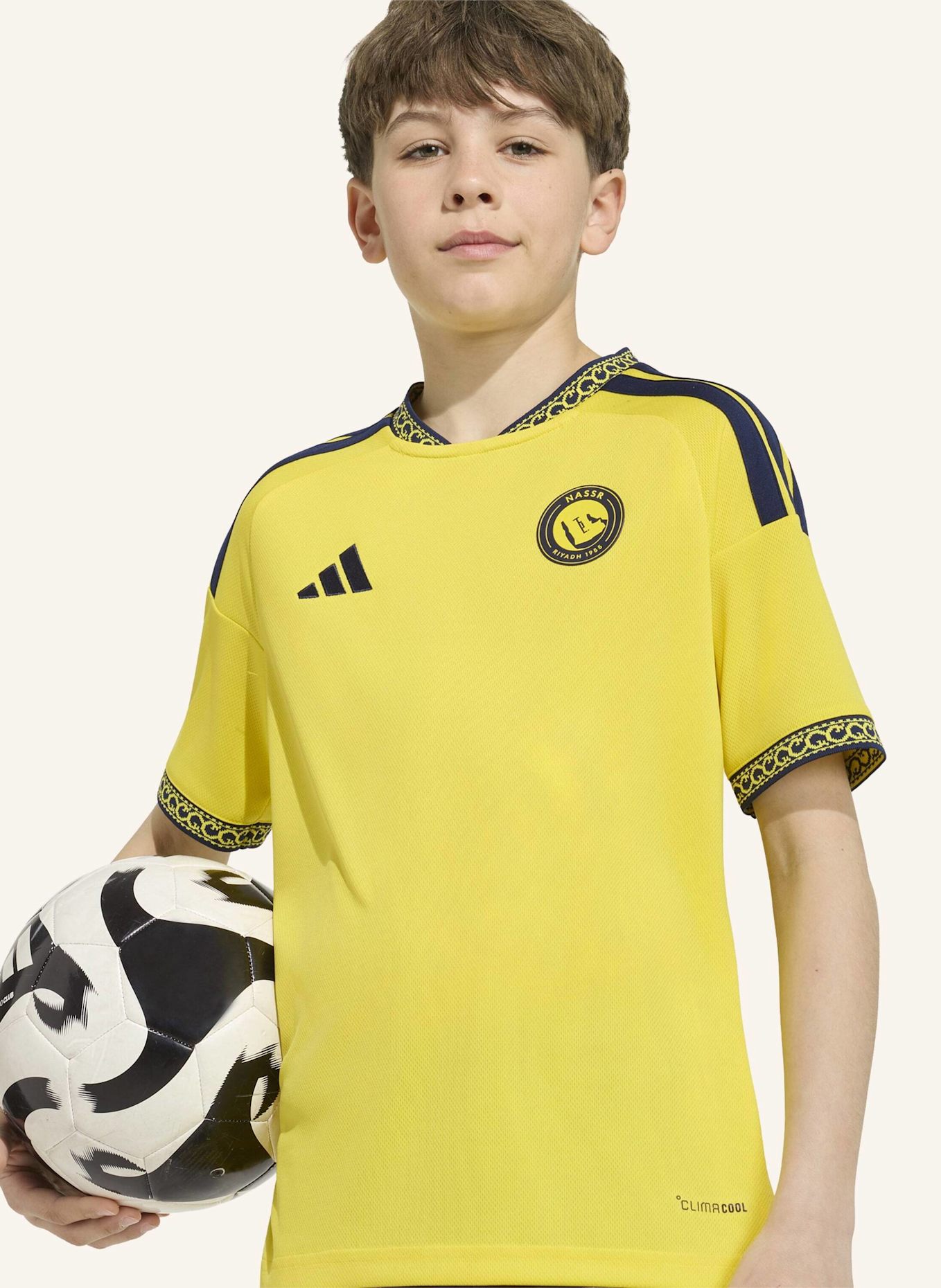 adidas AL-NASSR FC 26/27 KIDS HEIMTRIKOT N&N: GELB