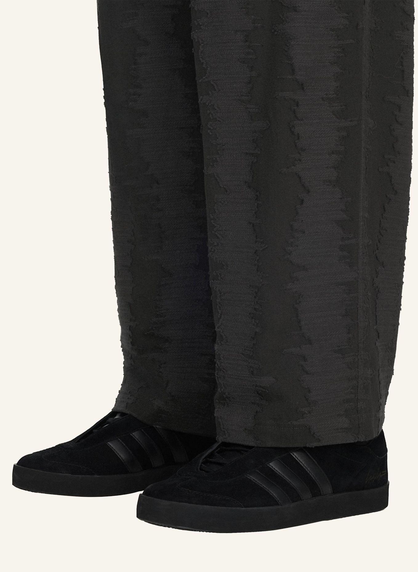 Y-3 Y-3 TRAININGSHOSE, ZIERNAHT: SCHWARZ