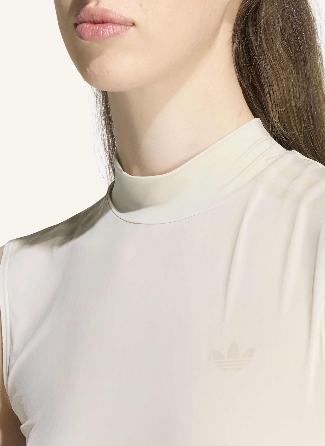 adidas Originals ADIDAS ORIGINALS BY JENNIE ONESIE, ÄRMELLOS, TRANSPARENT: GRAU