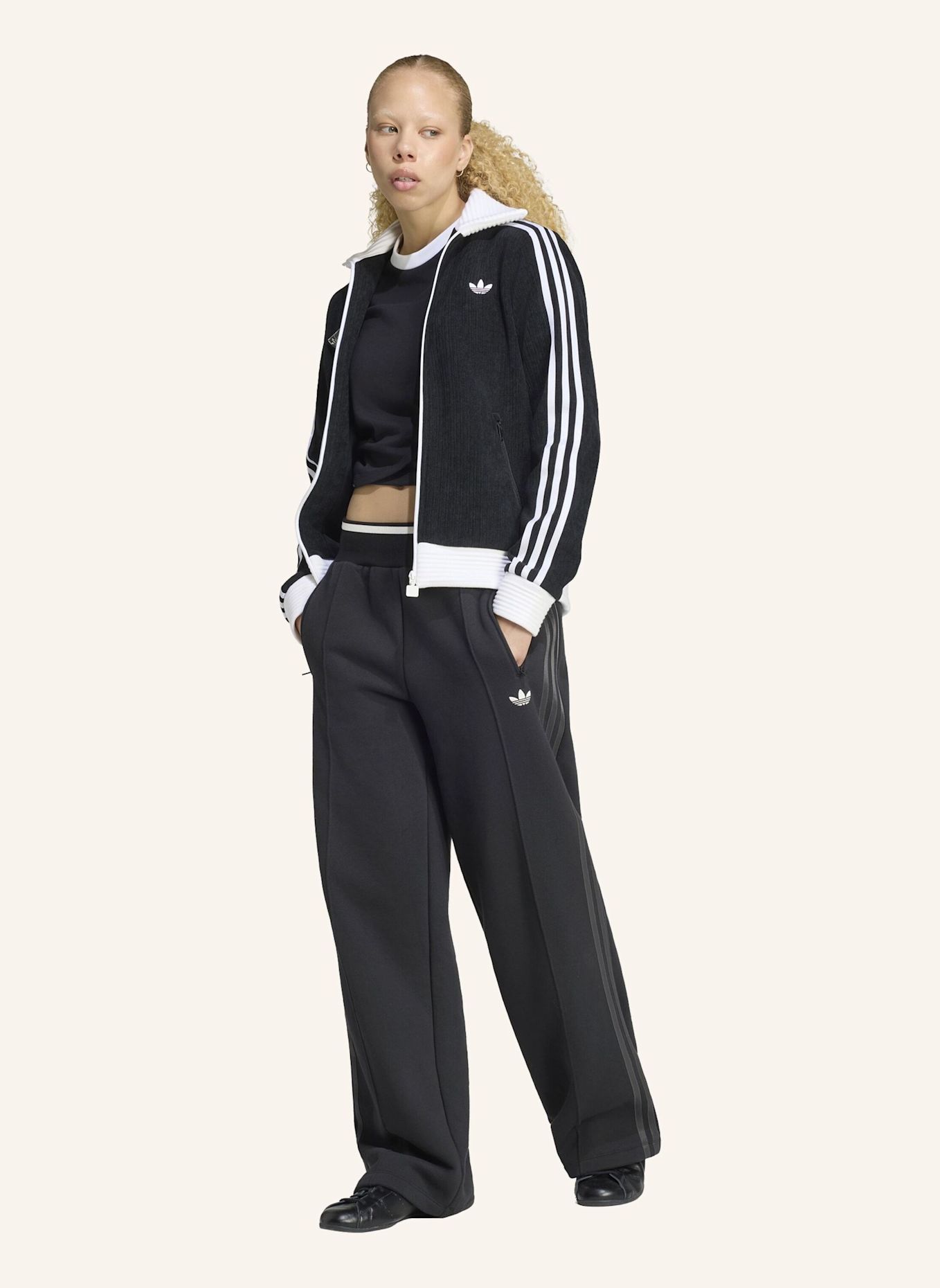 adidas Originals ADILUNA SEASON 2 X JENNIE FAN ORIGINALS JACKE: SCHWARZ