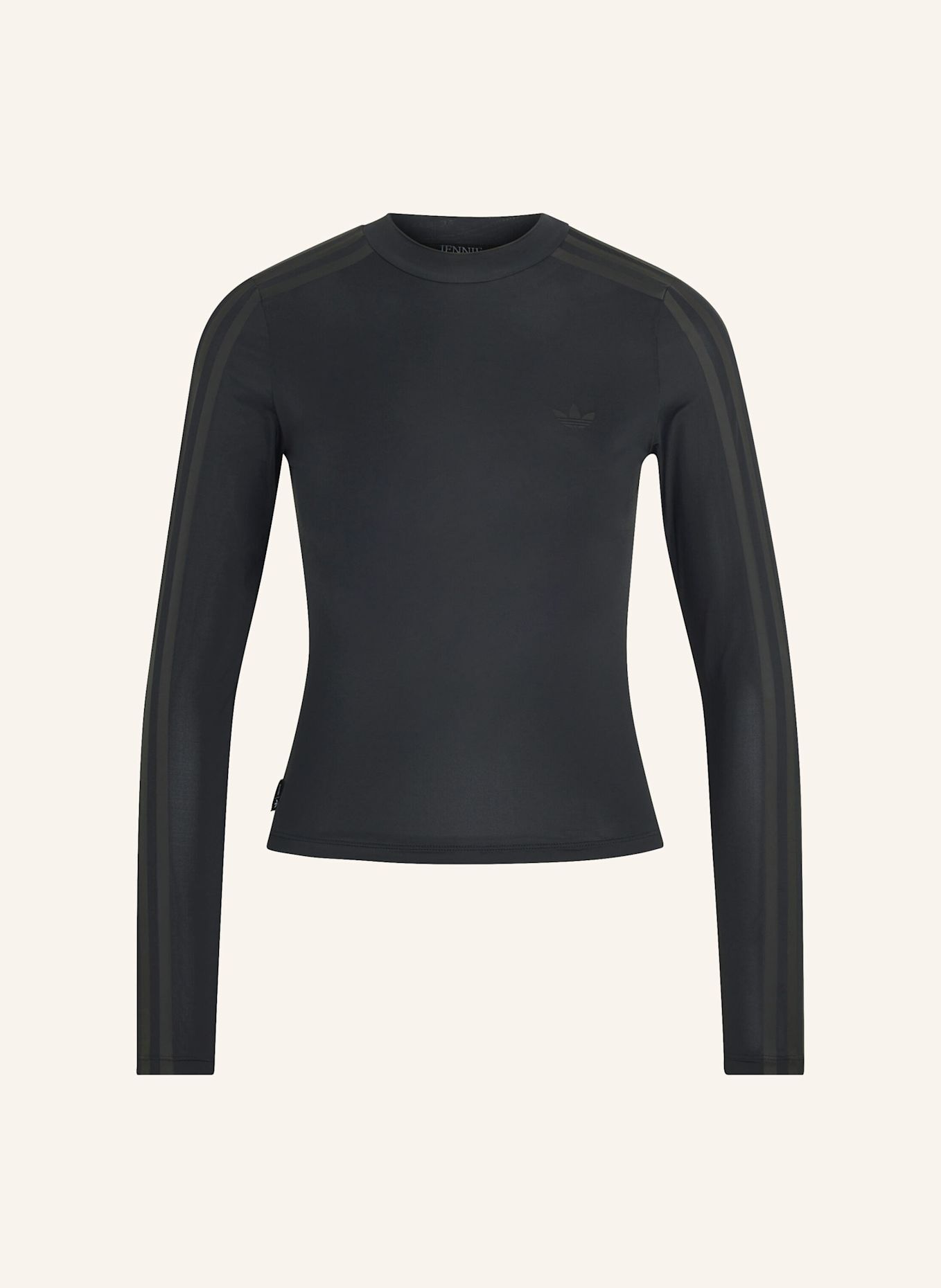 adidas Originals ADIDAS ORIGINALS BY JENNIE LONGSLEEVE, TRANSPARENT: SCHWARZ