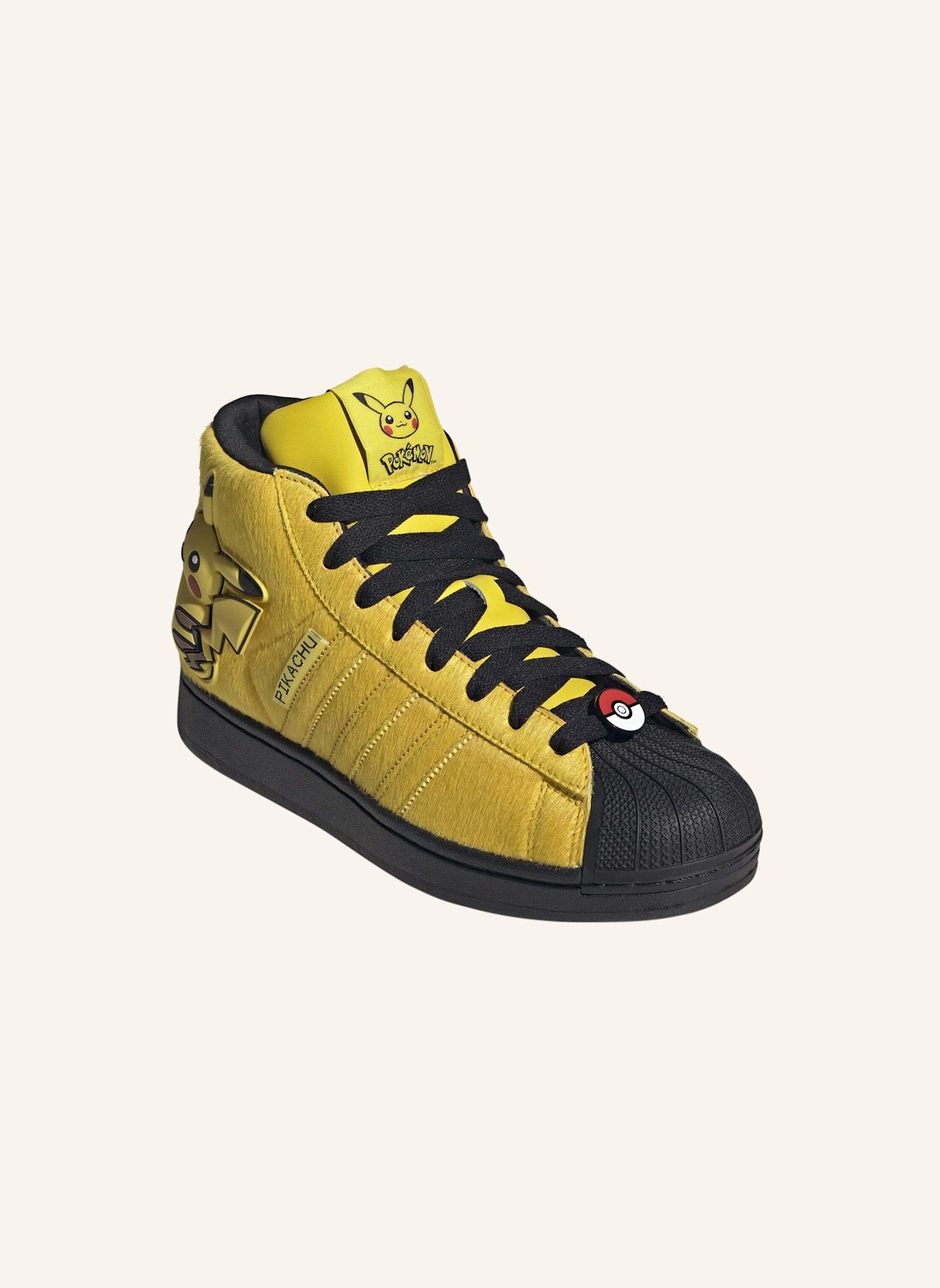 adidas Originals ADIDAS POKÉMON ADIDAS SUPERSTAR II SCHUH, HALBHOCH: GELB / SCHWARZ