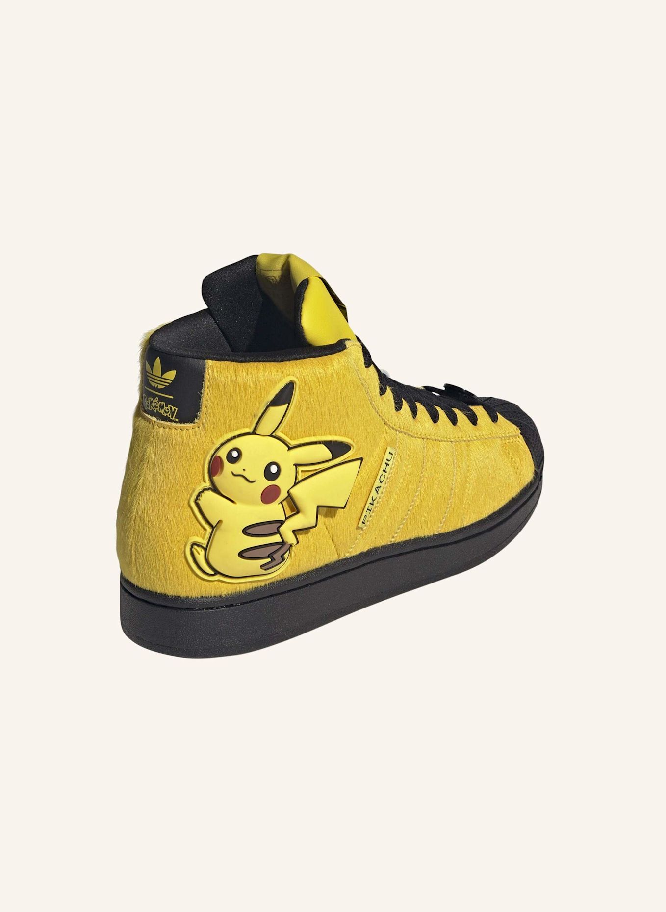 adidas Originals ADIDAS POKÉMON ADIDAS SUPERSTAR II SCHUH, HALBHOCH: GELB / SCHWARZ