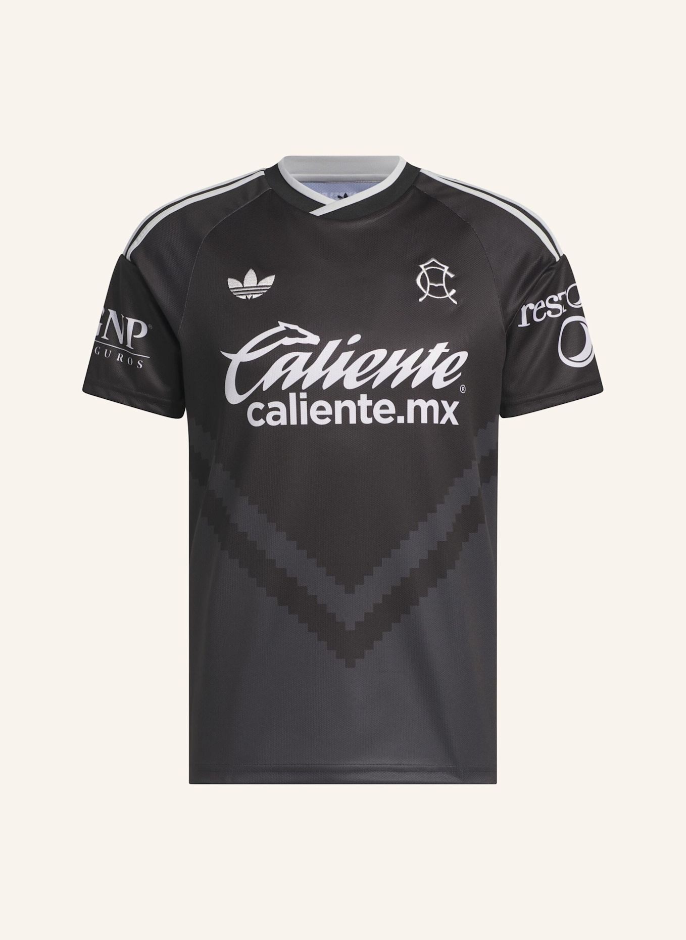 adidas CLUB AMERICA 26/27 AUSWÄRTSTRIKOT: SCHWARZ / GRAU