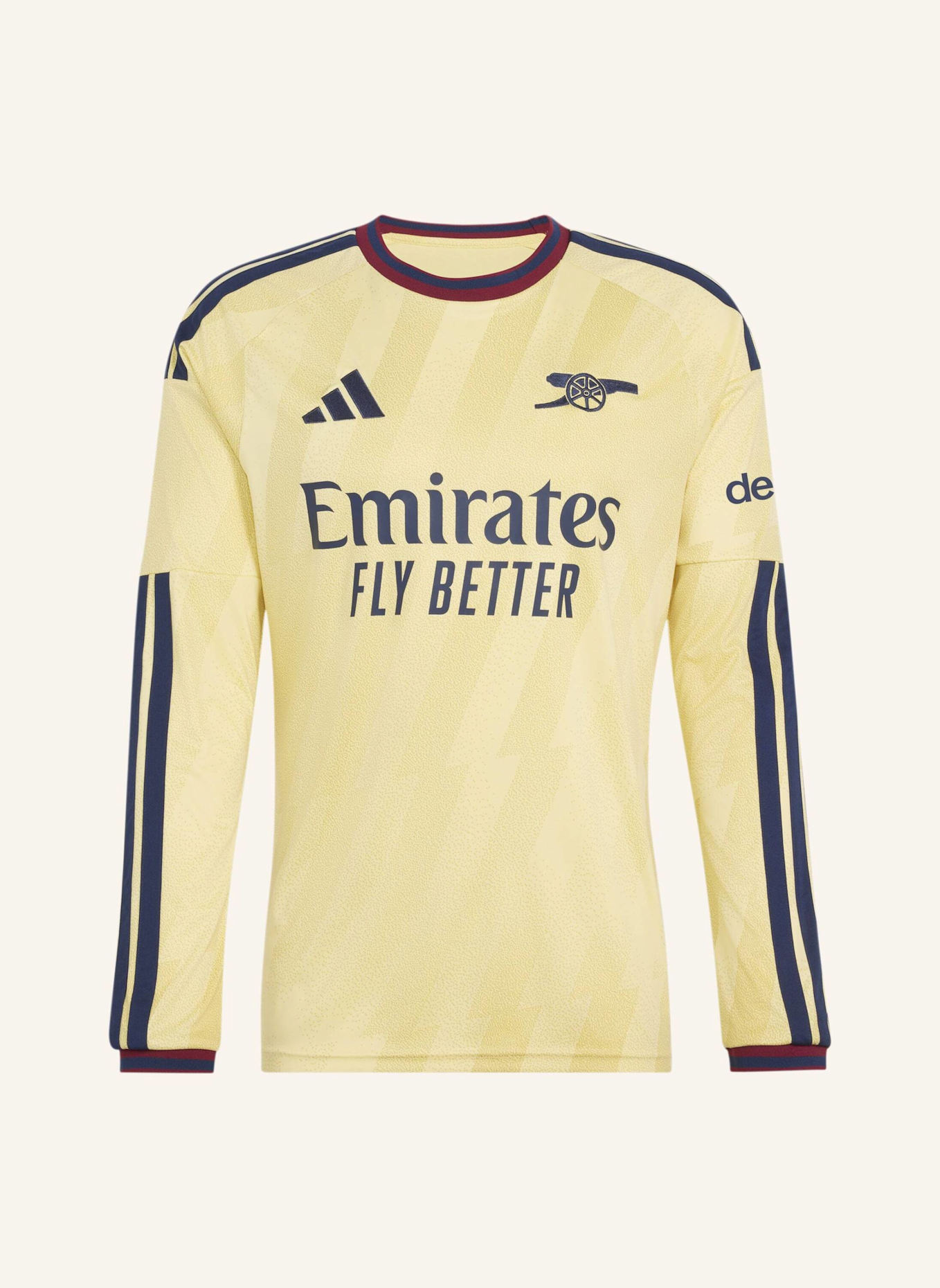 adidas FC ARSENAL 26/27 AUSWEICHTRIKOT, LANGÄRMLIG: GELB
