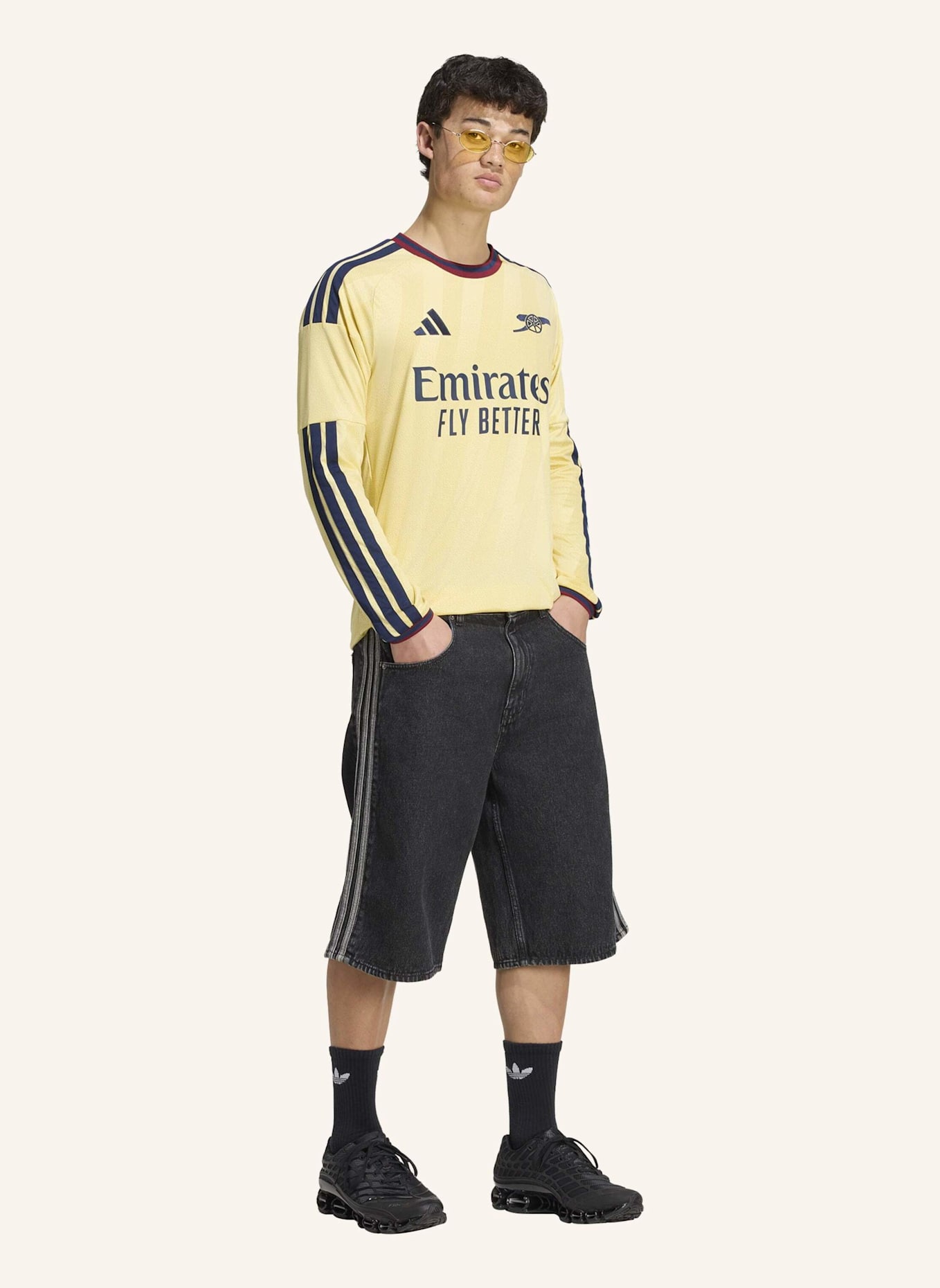 adidas FC ARSENAL 26/27 AUSWEICHTRIKOT, LANGÄRMLIG: GELB